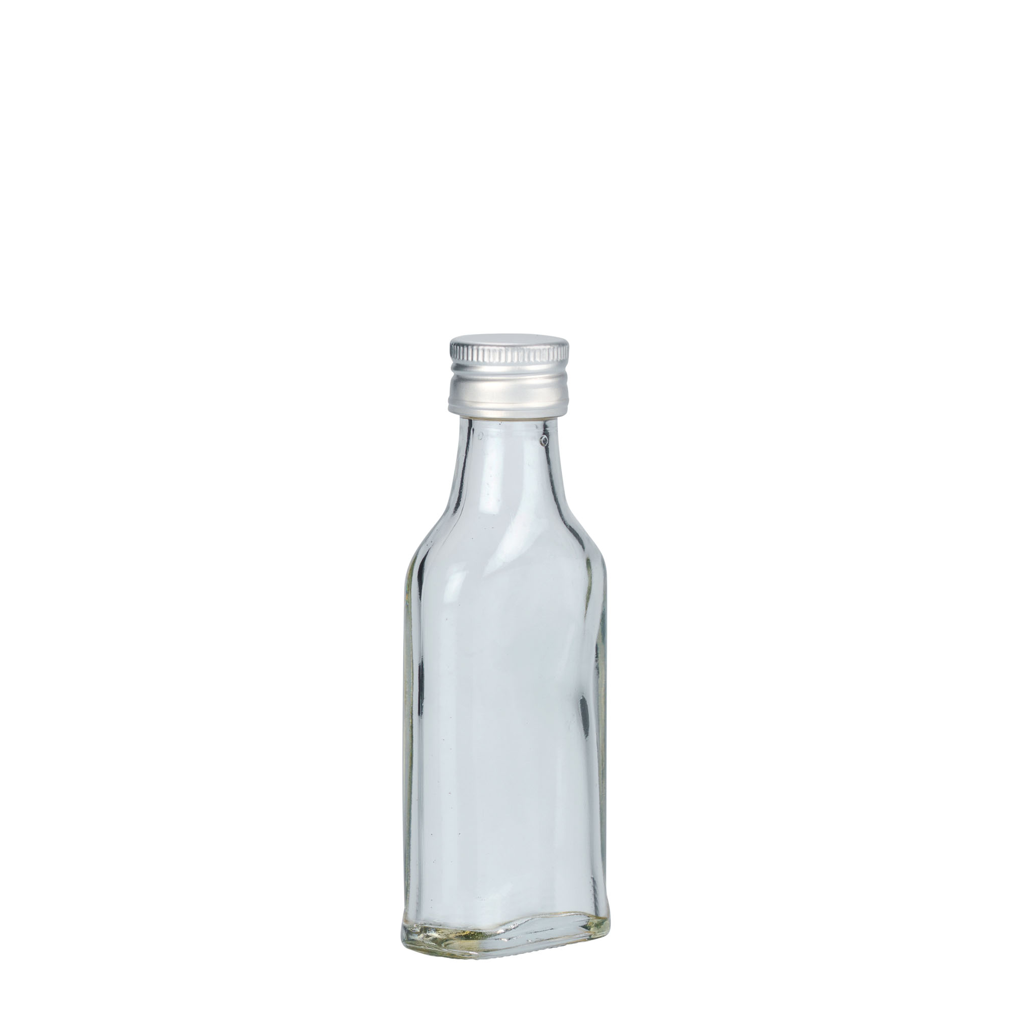40 ml lommeflaske, rektangulær, åbning: PP 22