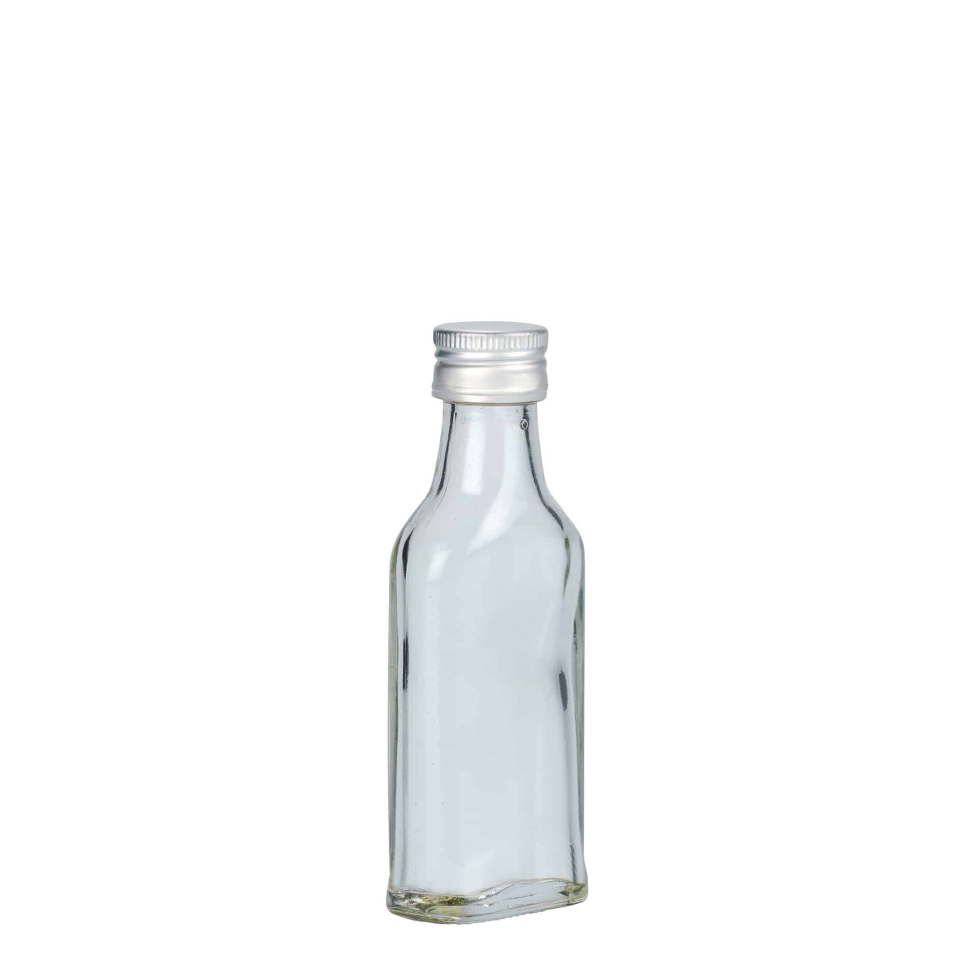 40 ml lommeflaske, rektangulær, åbning: PP 22