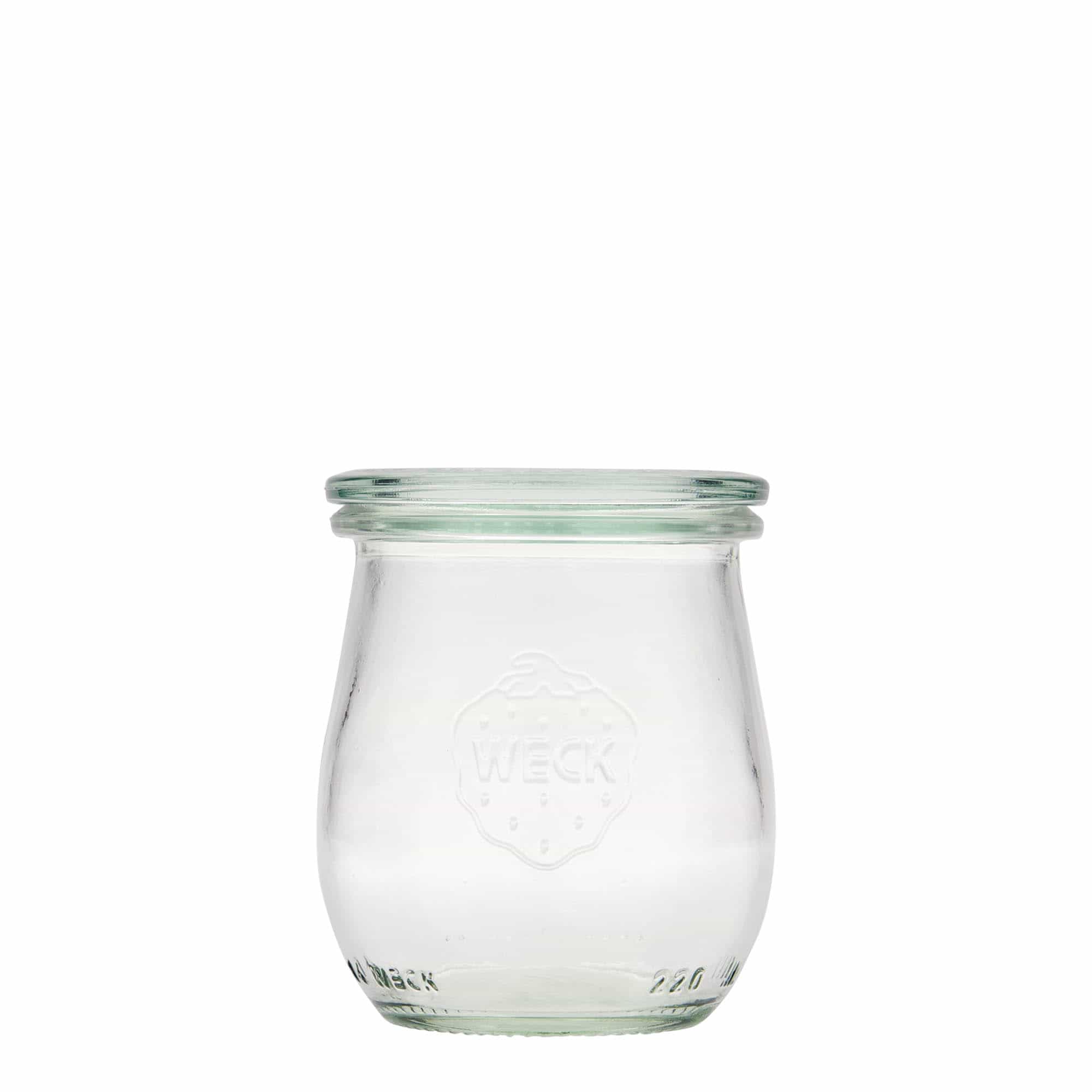 220 ml WECK-tulipanglas, åbning: Rund kant 220 ml WECK-tulipanglas, åbning: Rund kant
