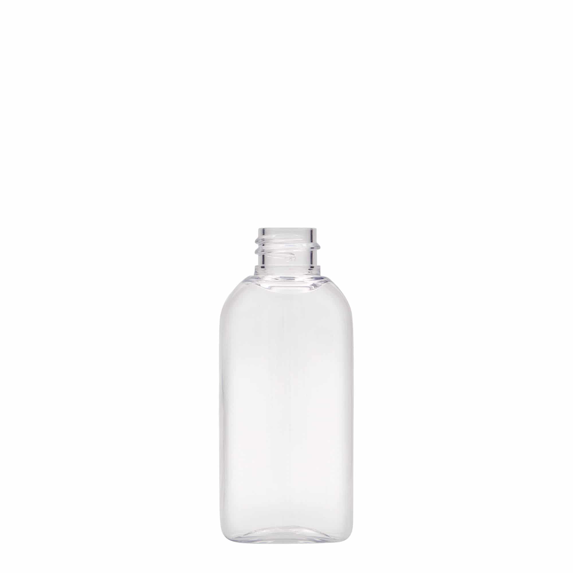 50 ml PET-flaske 'Iris', oval, plastik, åbning: 20/410