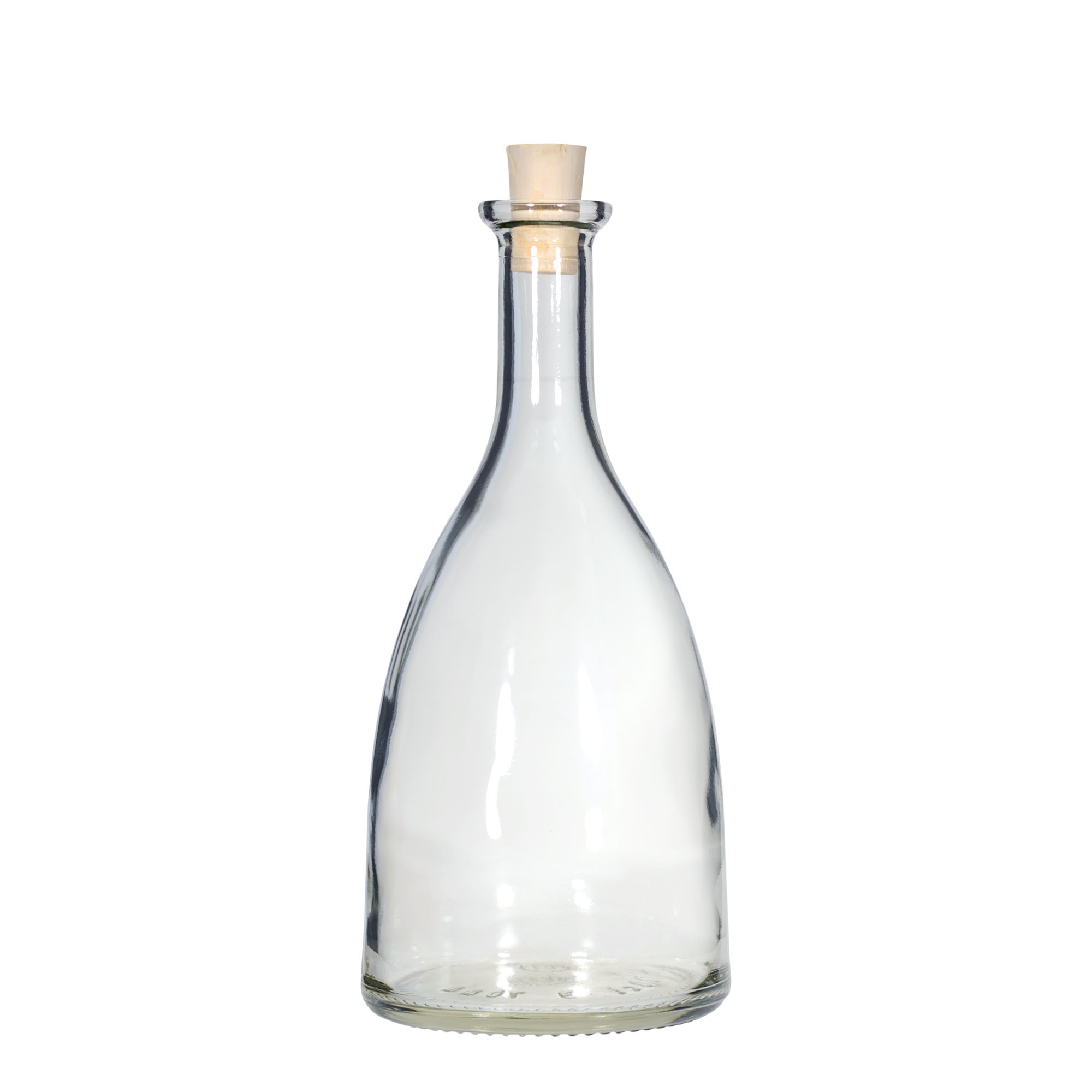 700 ml glasflaske 'Viola', åbning: kork