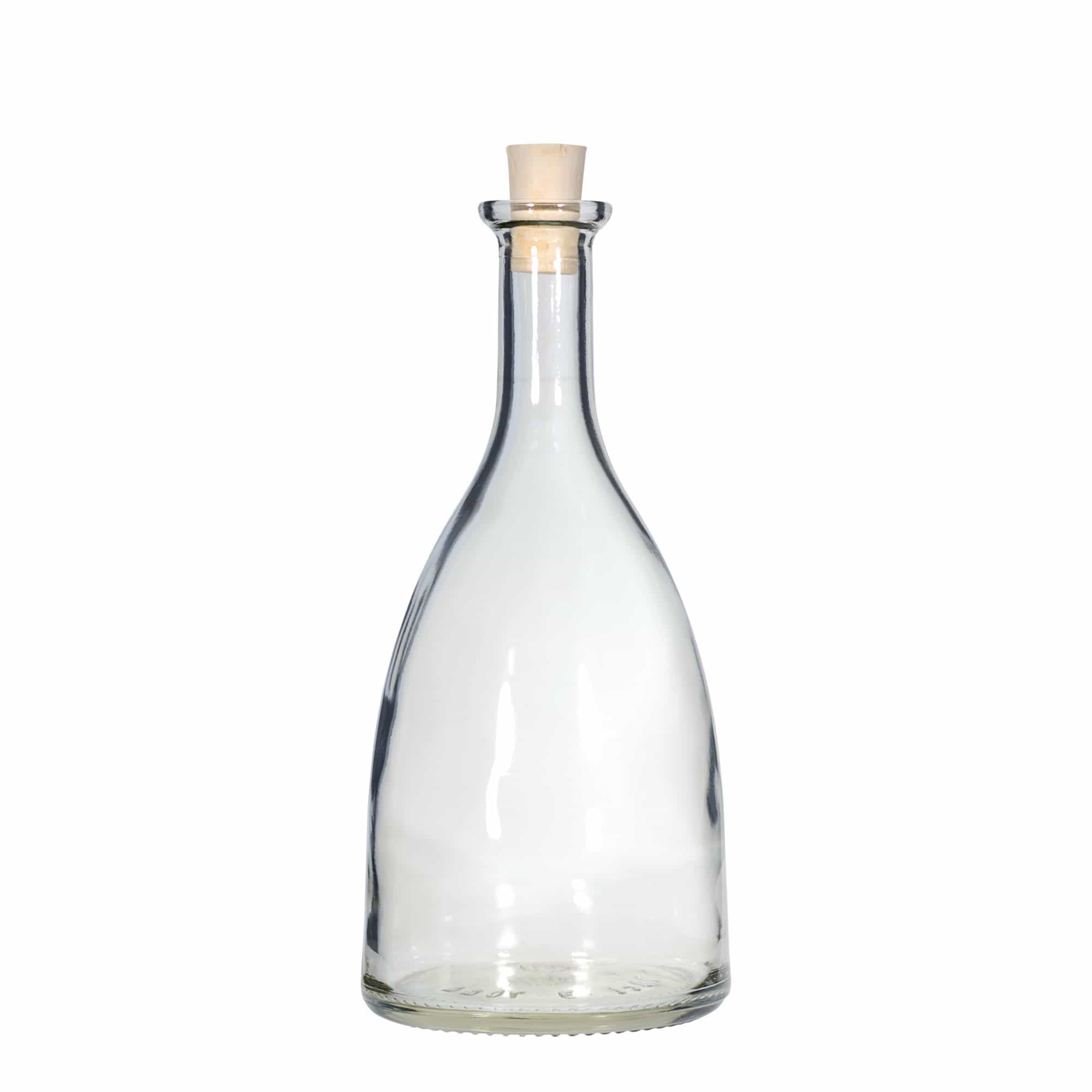 700 ml glasflaske 'Viola', åbning: kork