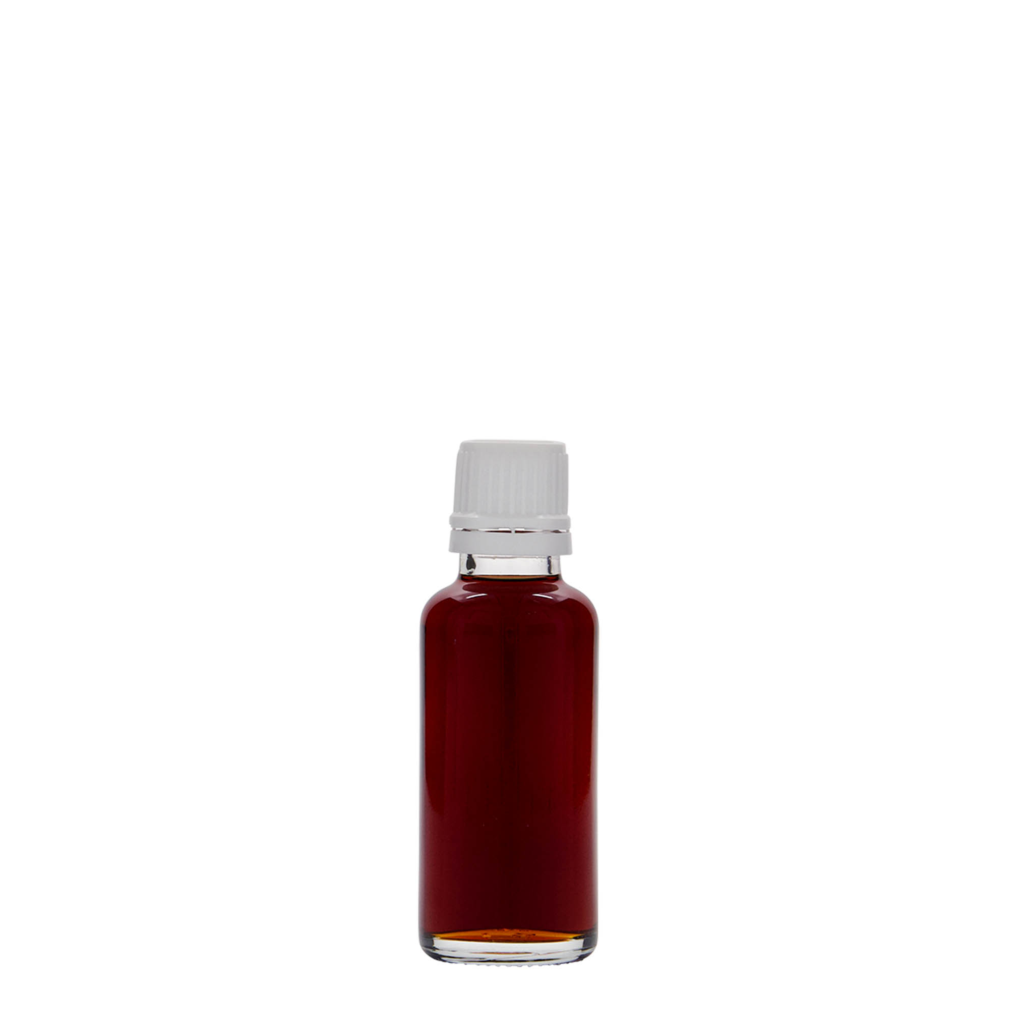 30 ml medicinflaske, glas, åbning: DIN 18 30 ml medicinflaske, glas, åbning: DIN 18