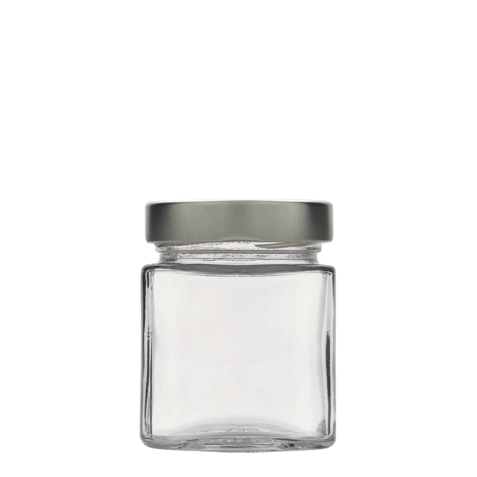 212 ml kvadraktisk glas 'Ikarus', åbning: Deep-twist-off (DTO 63)