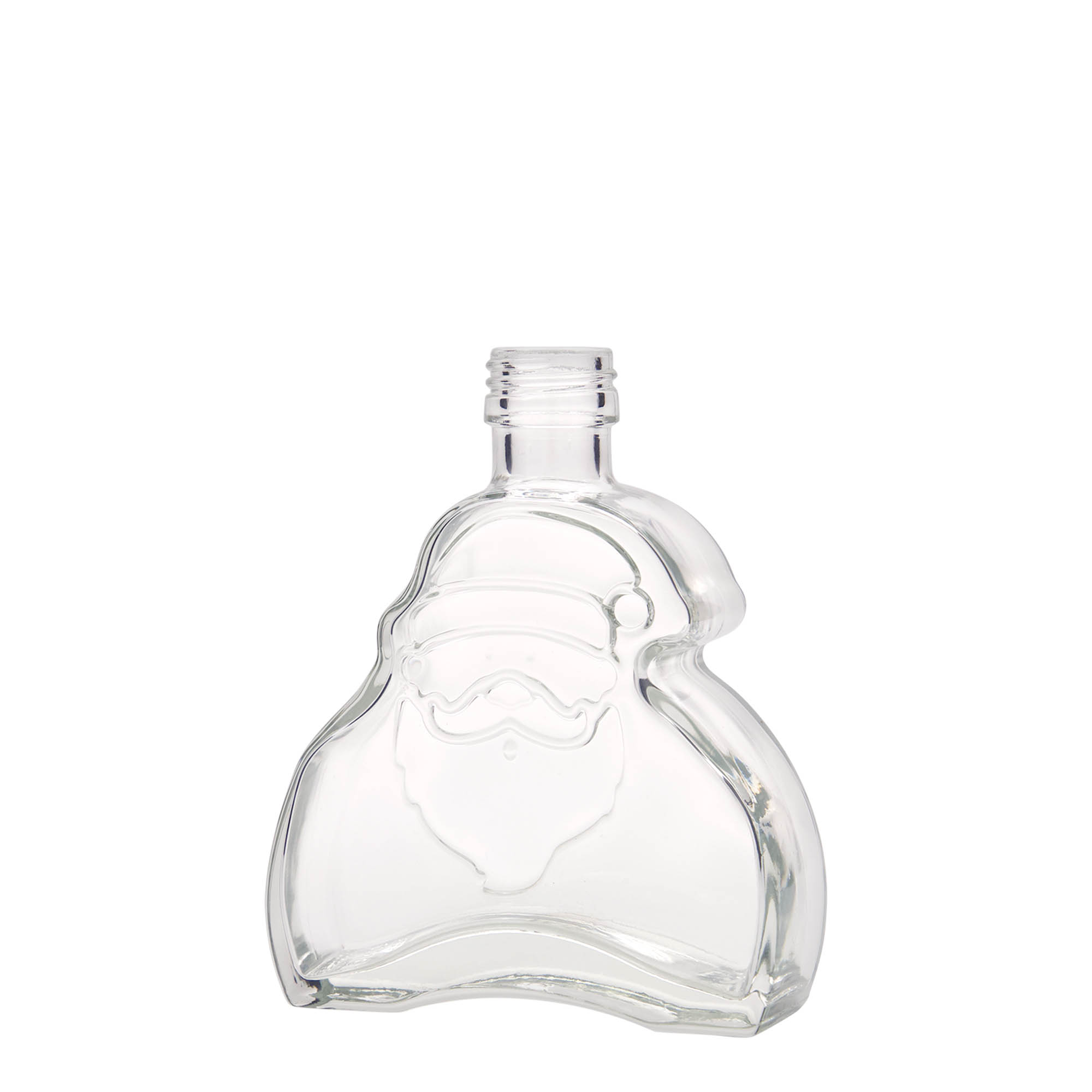 200 ml glasflaske »Julemand«, åbning: PP 28