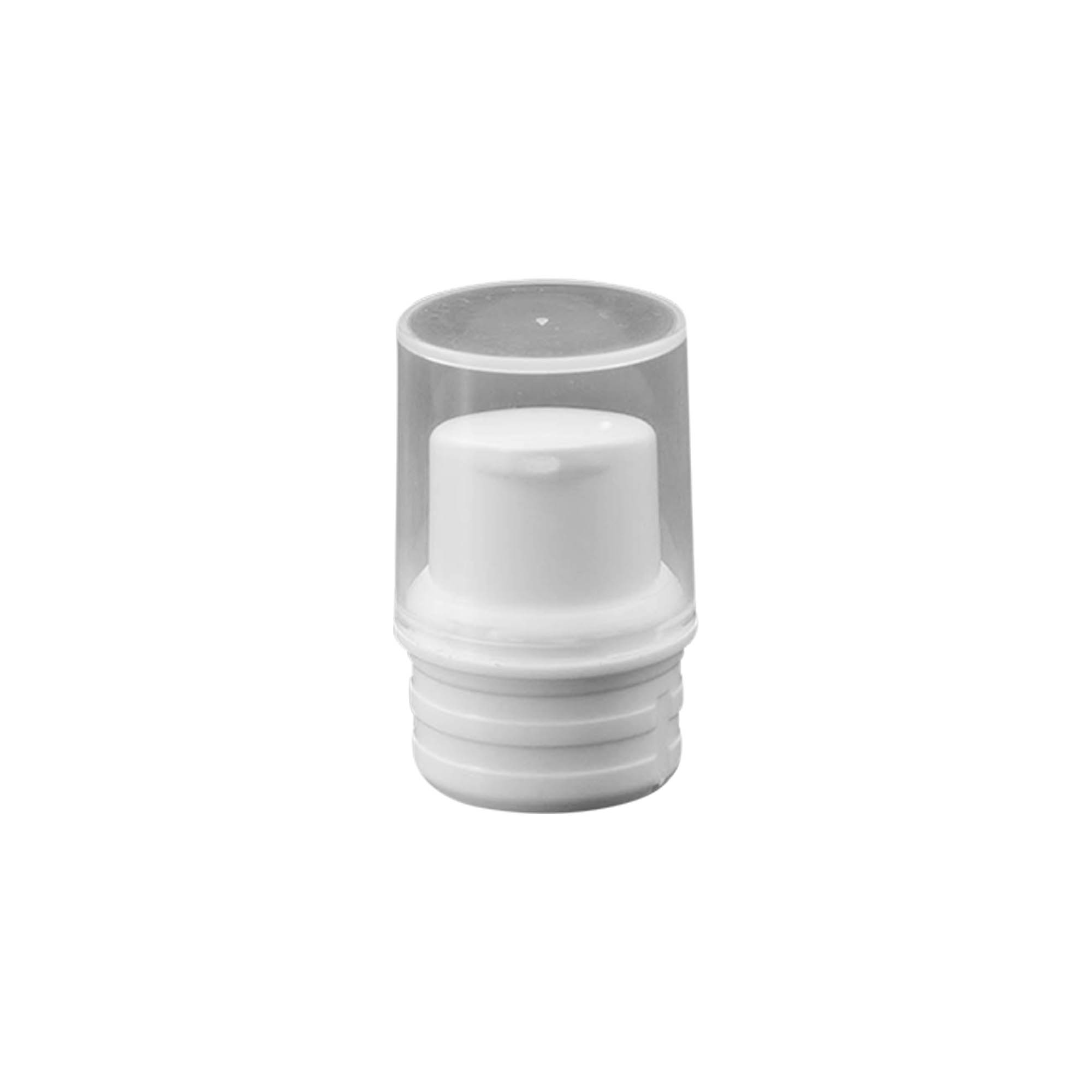Airless Dispenser pumpehovede 'Nano', PP-plast, hvid