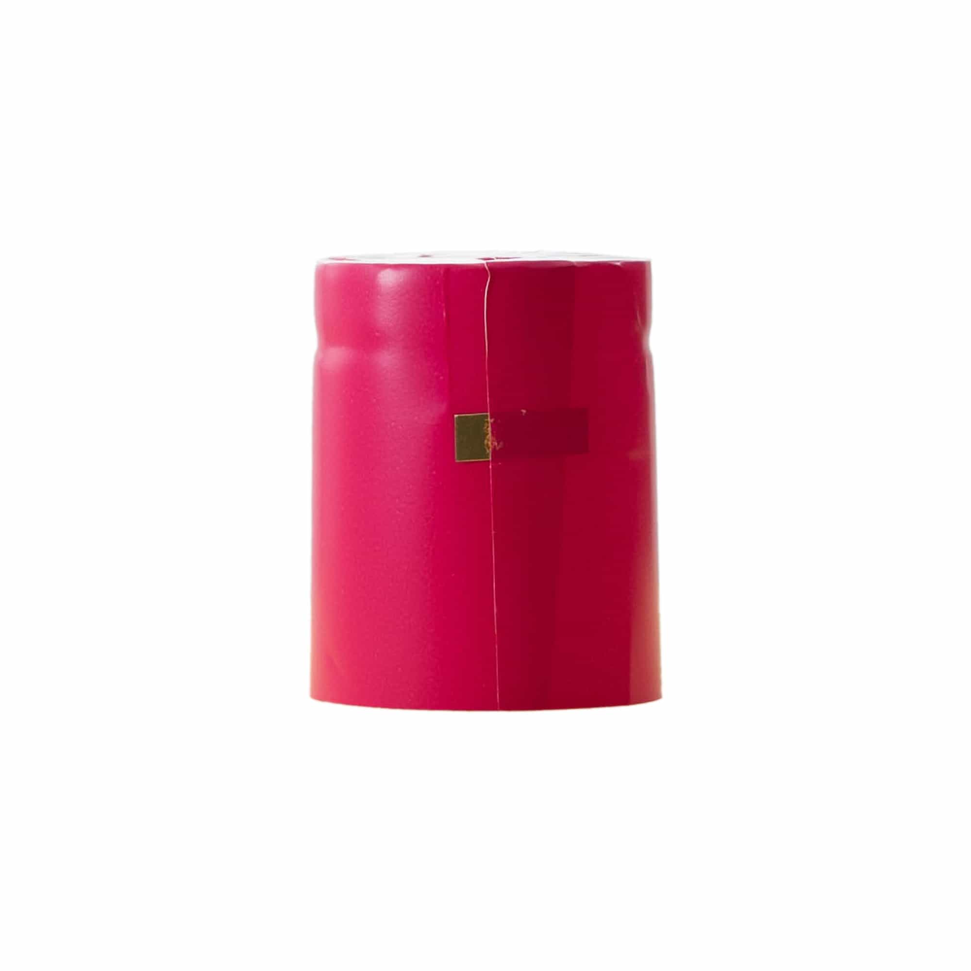 Krympekapsel 32x41, PVC-plast, pink Krympekapsel 32x41, PVC-plast, pink