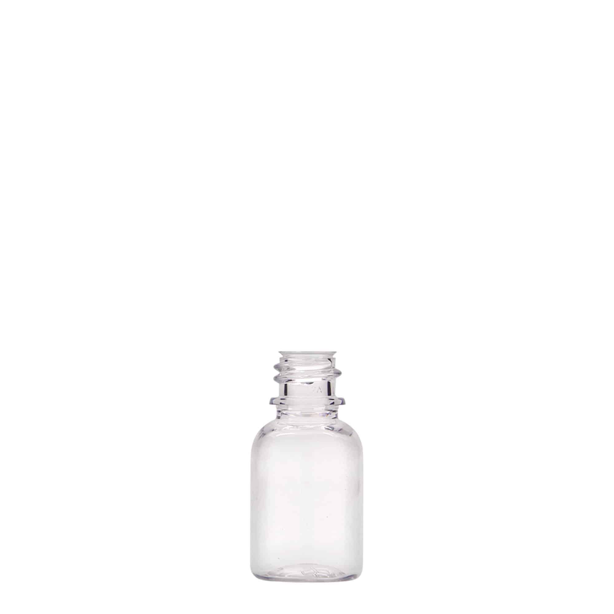 20 ml PET-medicinflaske 'Easy Living', plast, åbning: DIN 18