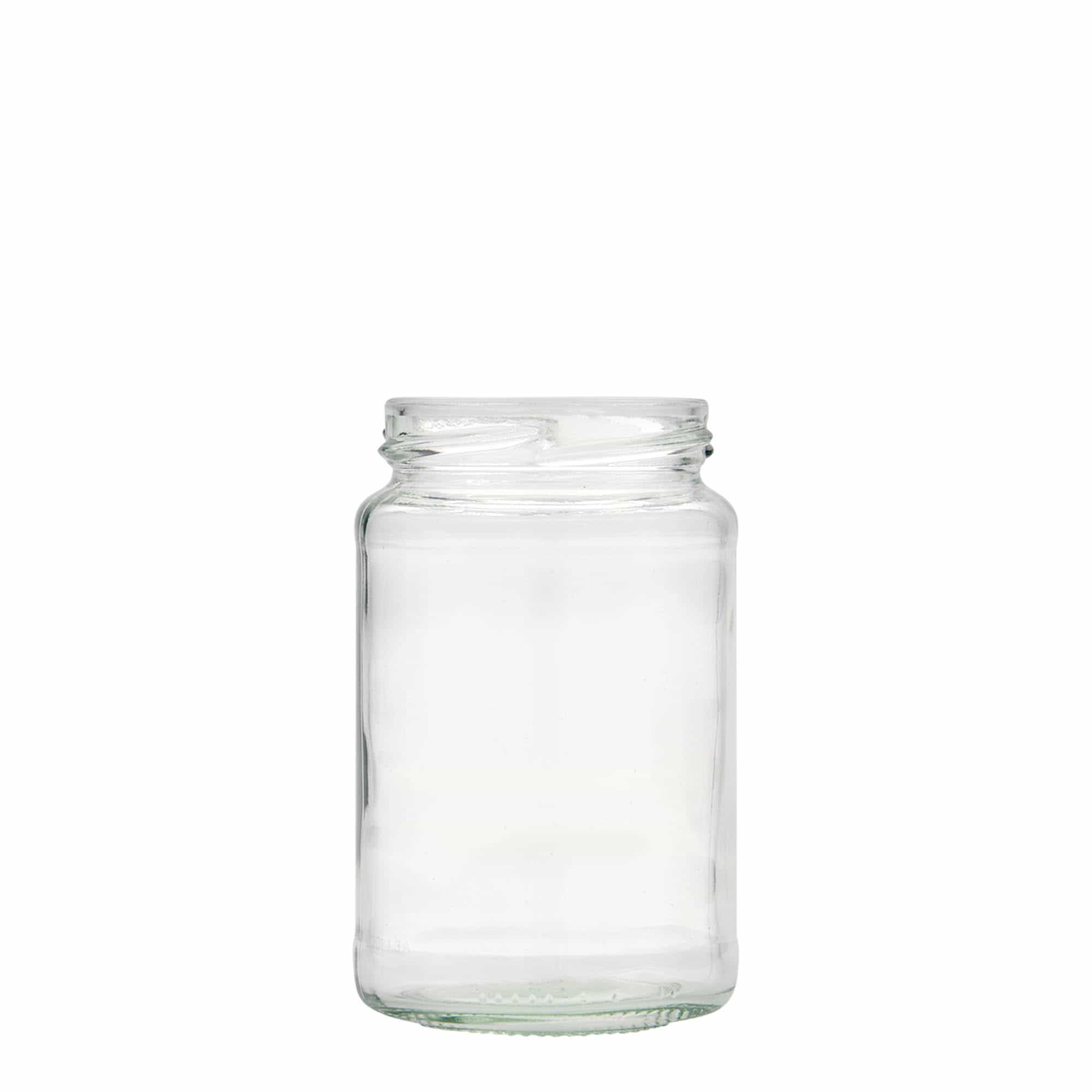 225 ml højt rundt glas, åbning: Twist-off (TO 58) 225 ml højt rundt glas, åbning: Twist-off (TO 58)
