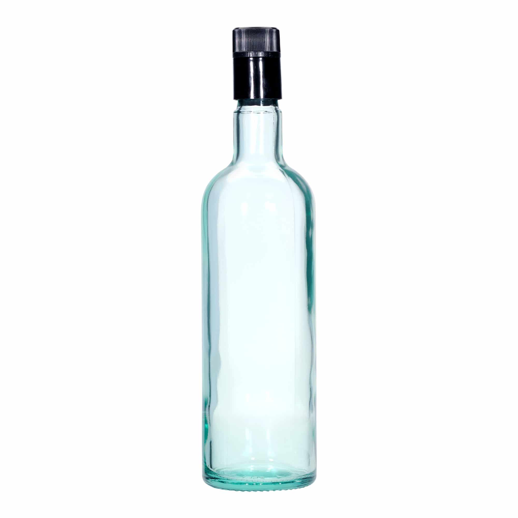 750 ml eddike-/olieflaske 'Willy New', glas, lysegrøn, åbning: DOP
