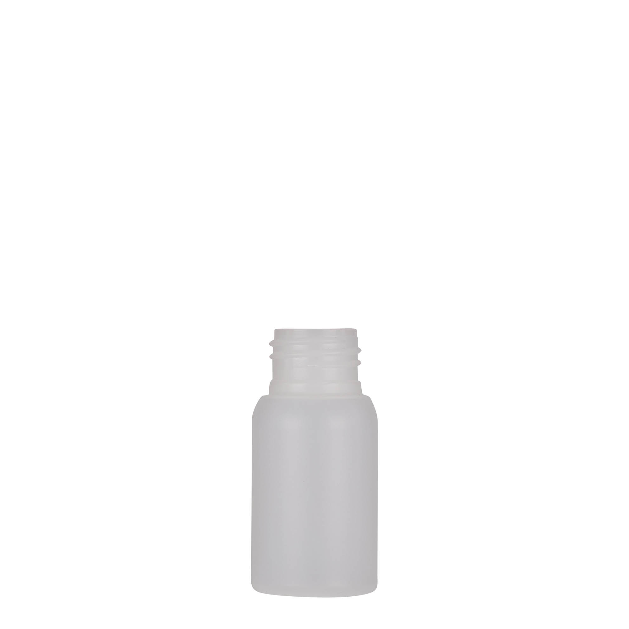 30 ml plastikflaske 'Tuffy', HDPE, natur, åbning: 24/410 30 ml plastikflaske 'Tuffy', HDPE, natur, åbning: 24/410