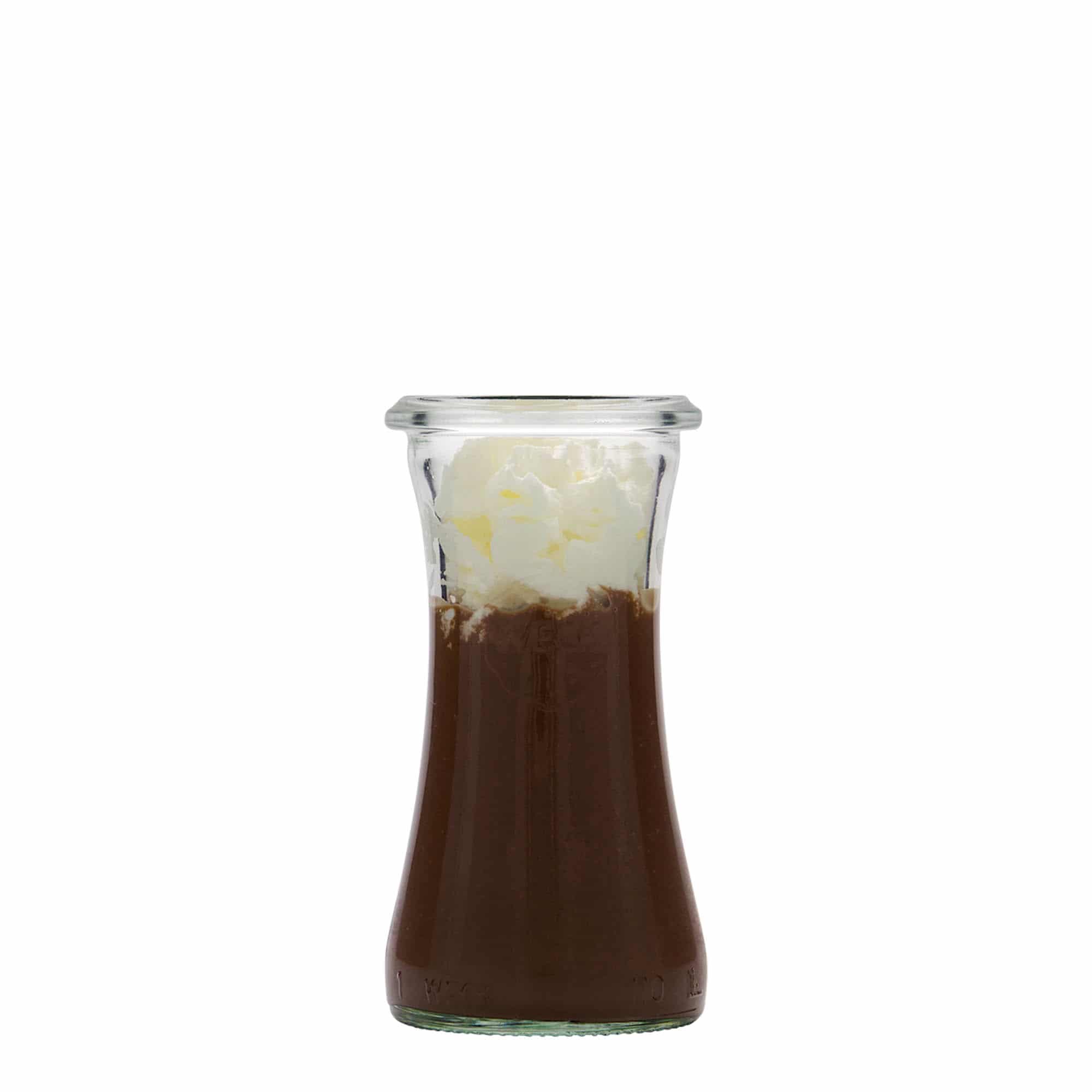 110 ml WECK-delikatesseglas, åbning: Rund kant