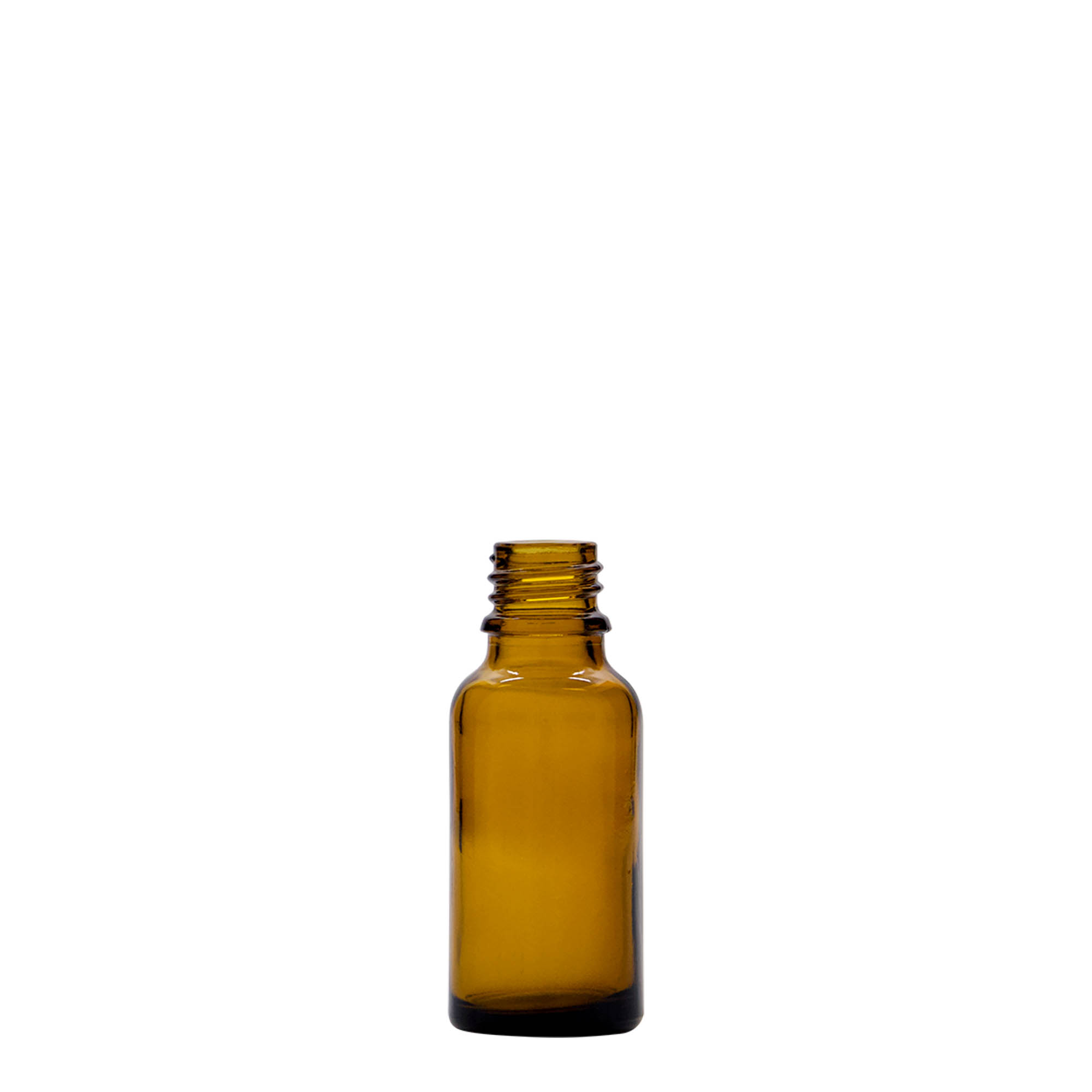 20 ml medicinflaske, glas brun, åbning: DIN 18 20 ml medicinflaske, glas brun, åbning: DIN 18
