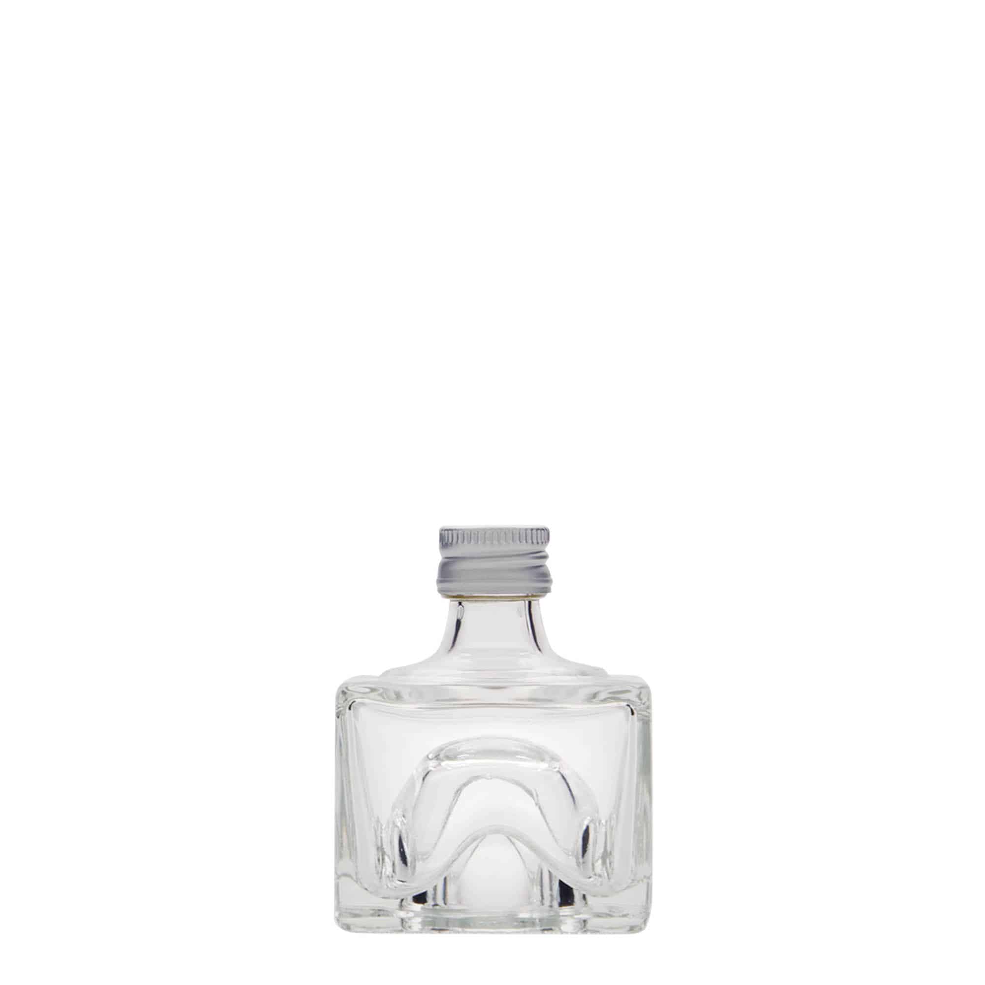 40 ml glasflaske 'Cocolores', kvadratisk, åbning: PP 18
