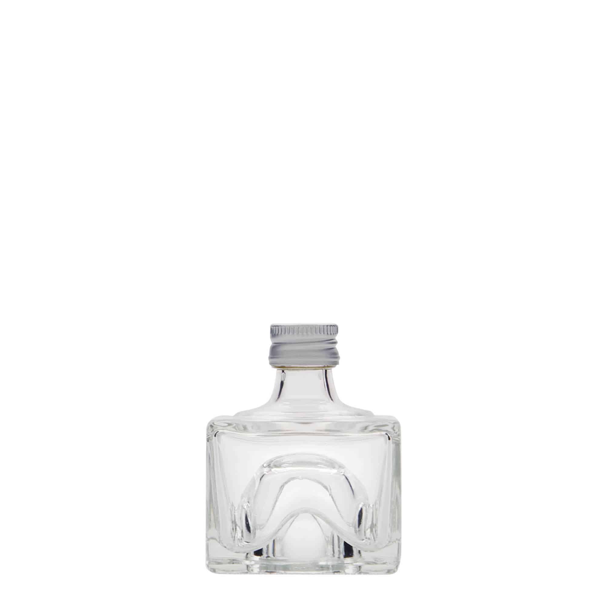 40 ml glasflaske »Cocolores«, firkantet, åbning: PP 18
