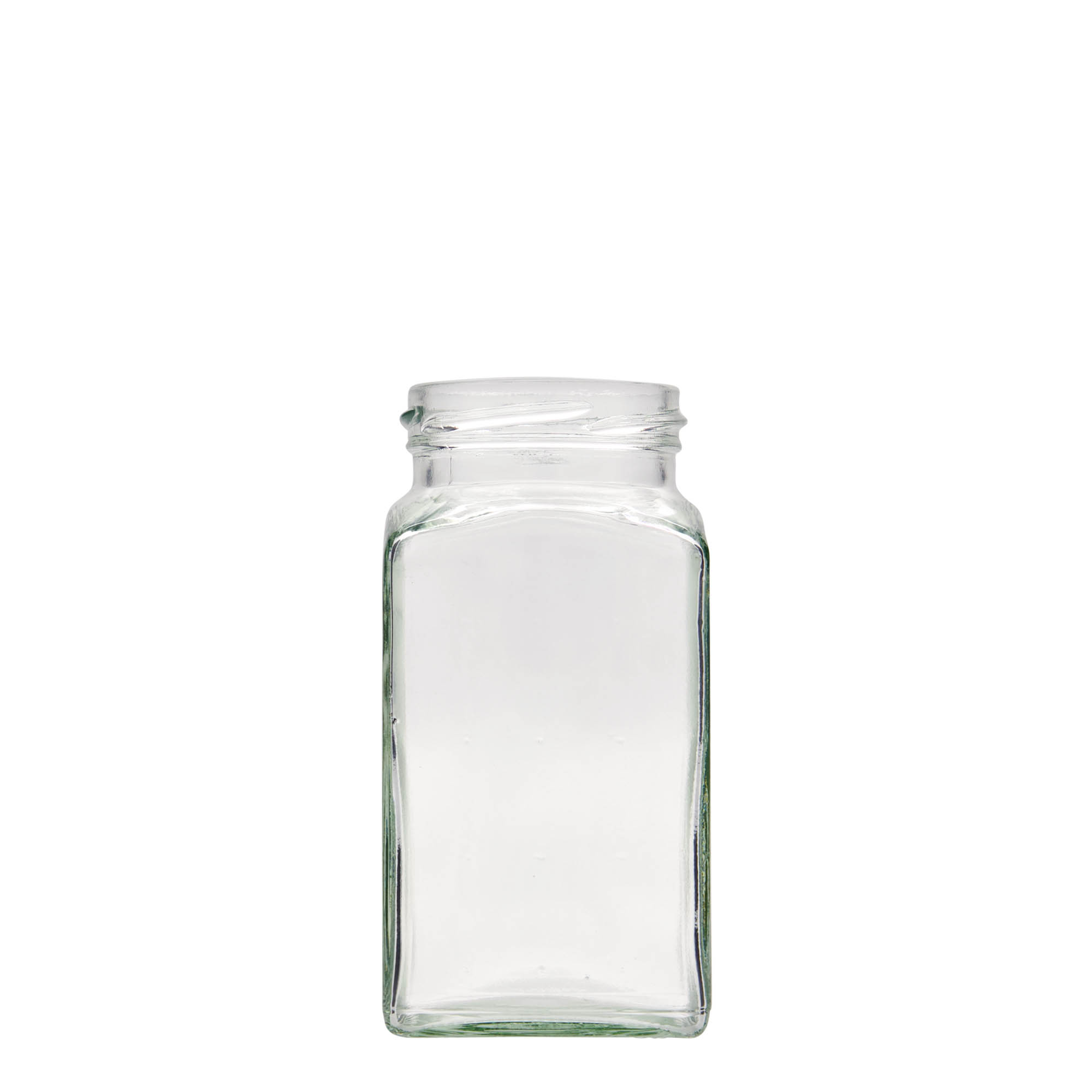 312 ml firkantet glas, åbning: Twist-off (TO 58)