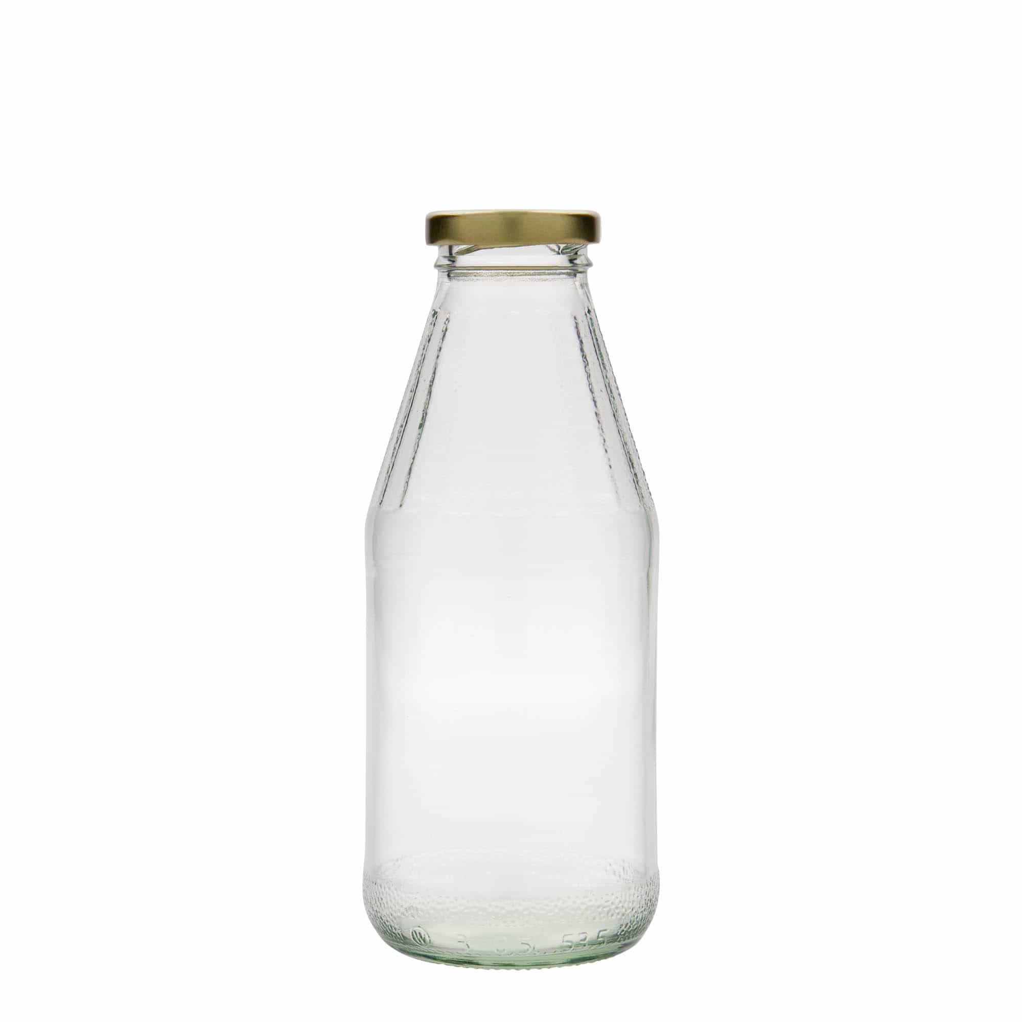 500 ml bredhalset universalflaske, glas, åbning: Twist-off (TO 43)