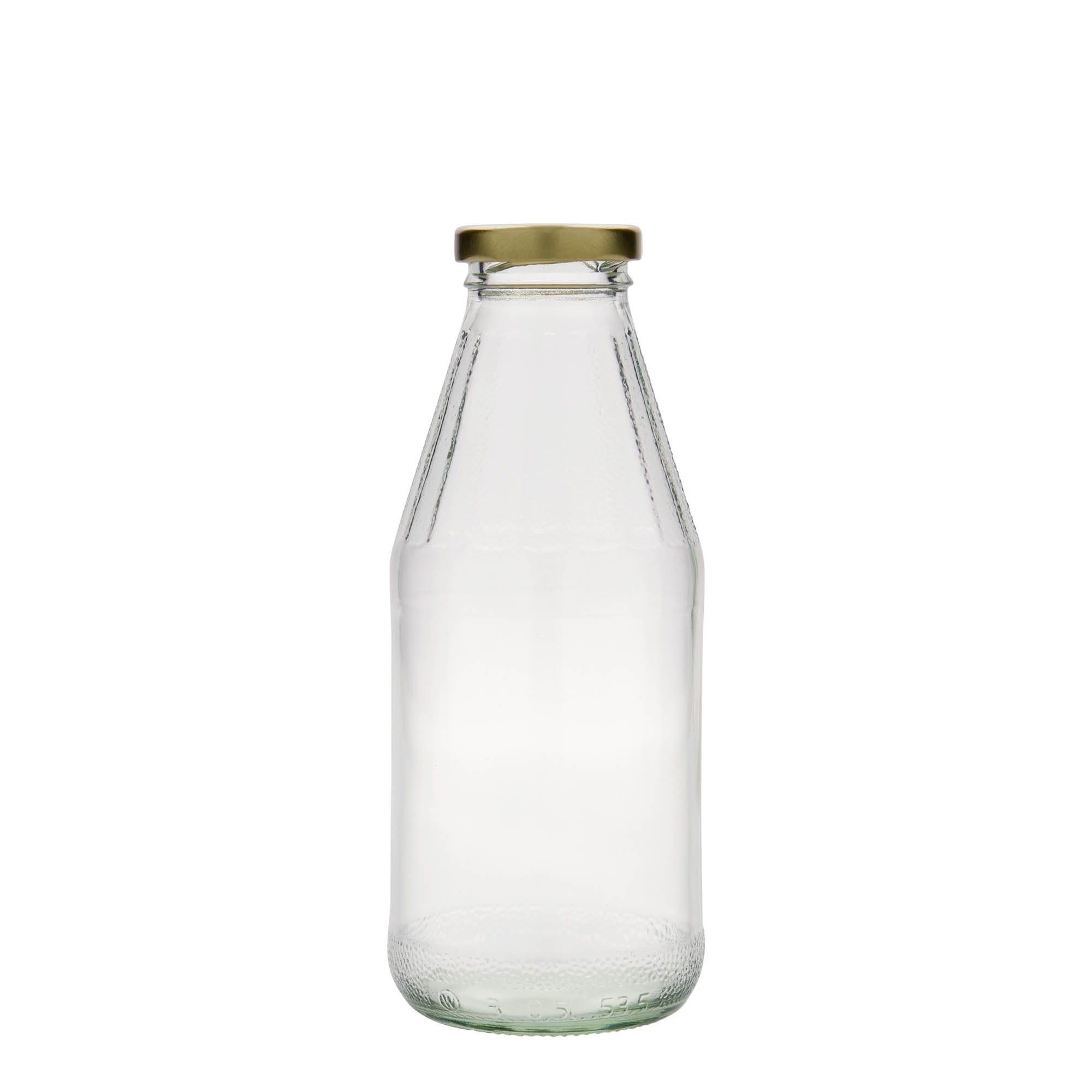 500 ml bredhals universalflaske, glas, åbning: Twist-Off (TO 43)