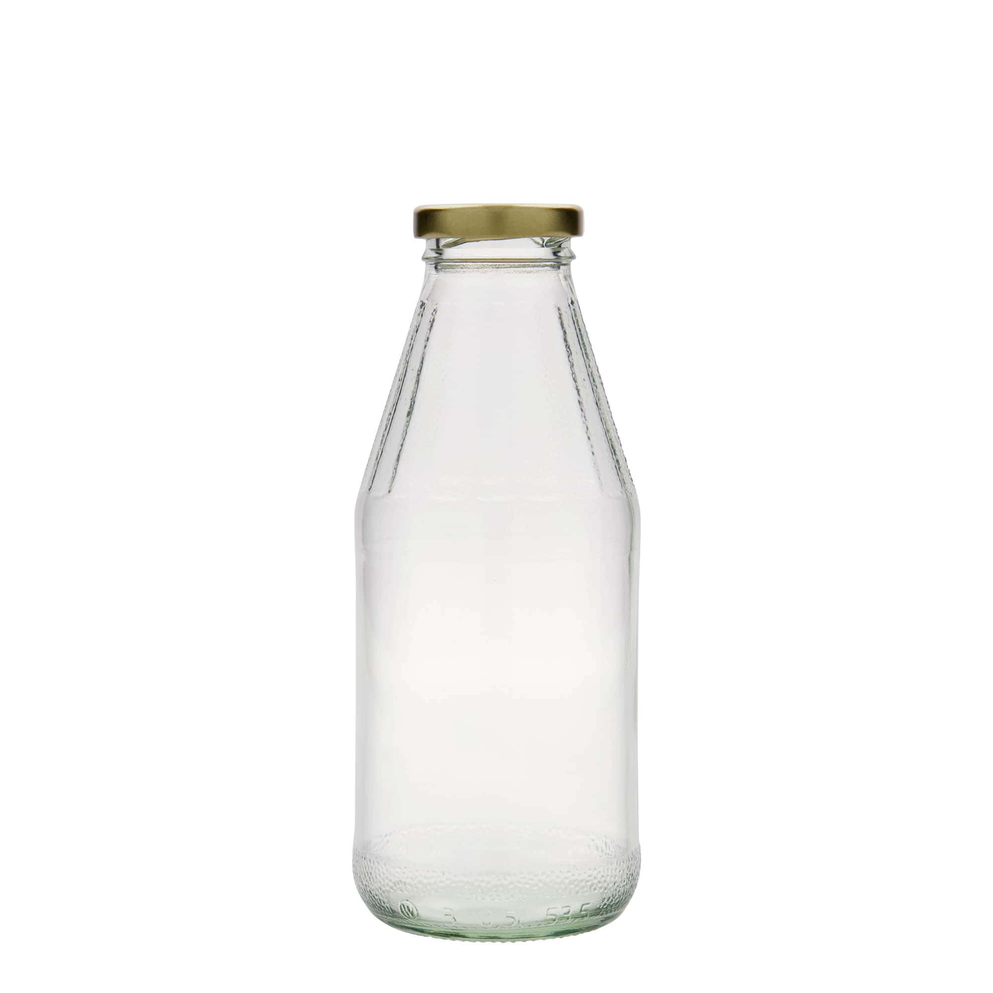 500 ml bredhals universalflaske, glas, åbning: Twist-Off (TO 43)