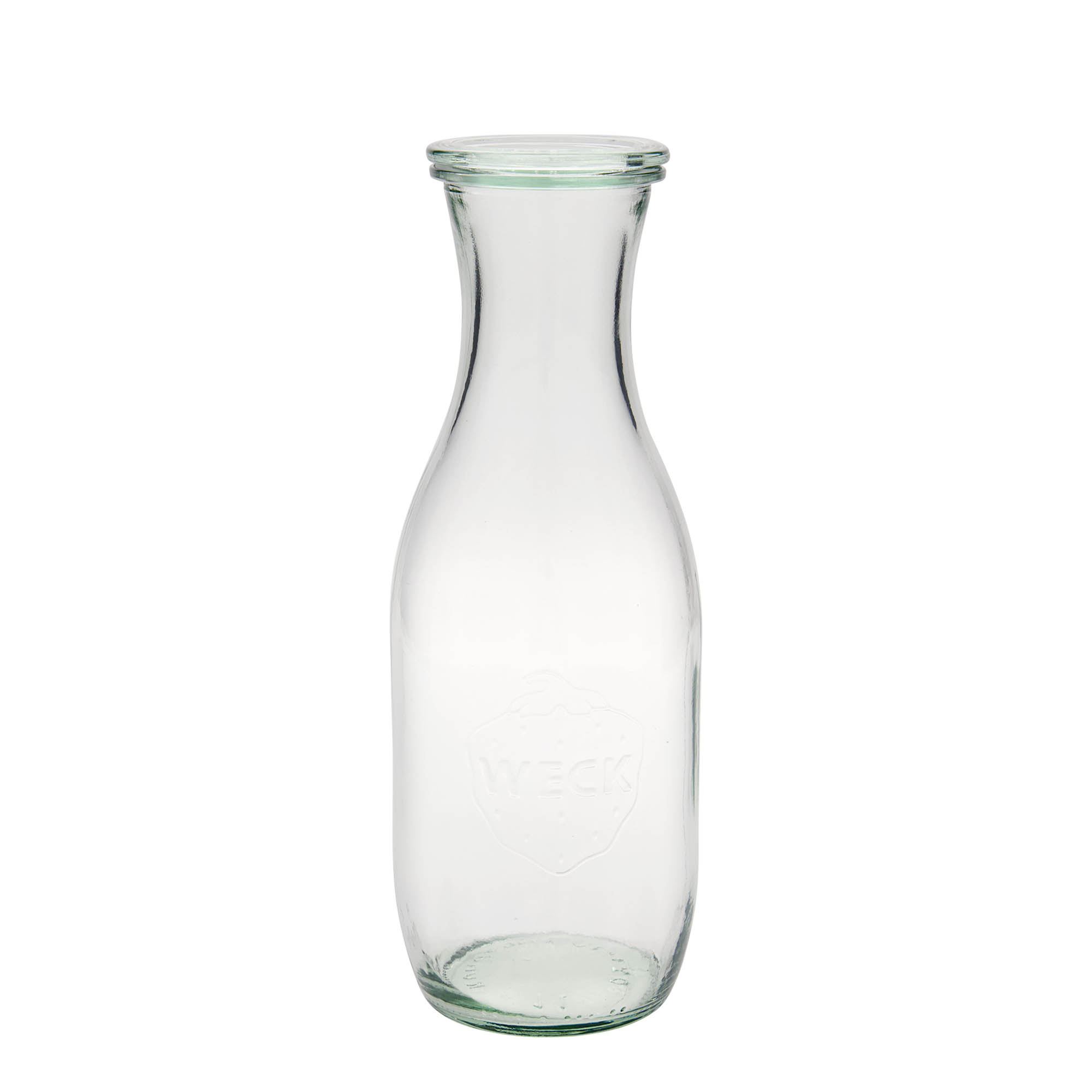 1.000 ml WECK-saftflaske #, åbning: rundrand 1.000 ml WECK-saftflaske #, åbning: rundrand