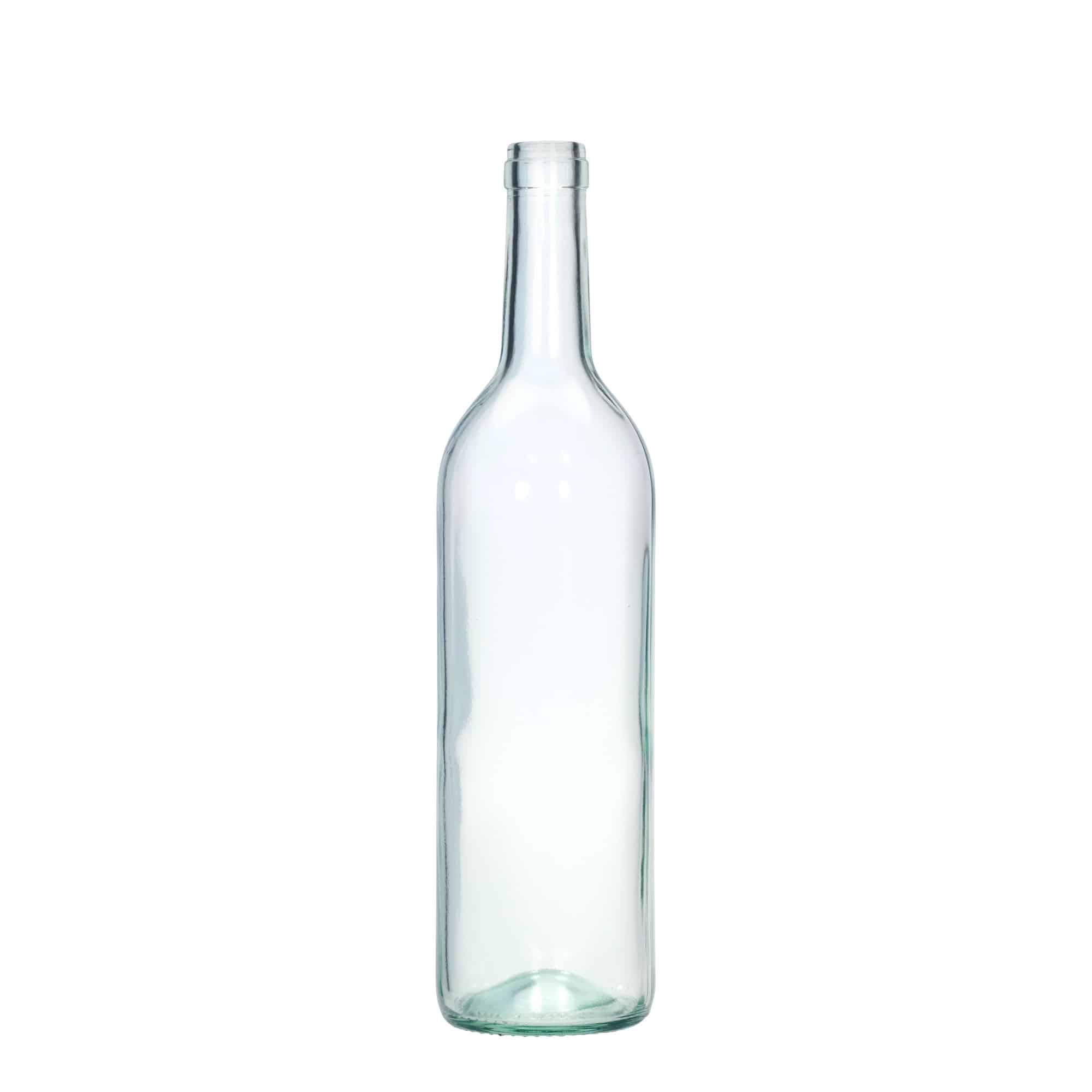 750 ml glasflaske 'Bordeaux Tradition', munding: kork 750 ml glasflaske 'Bordeaux Tradition', munding: kork
