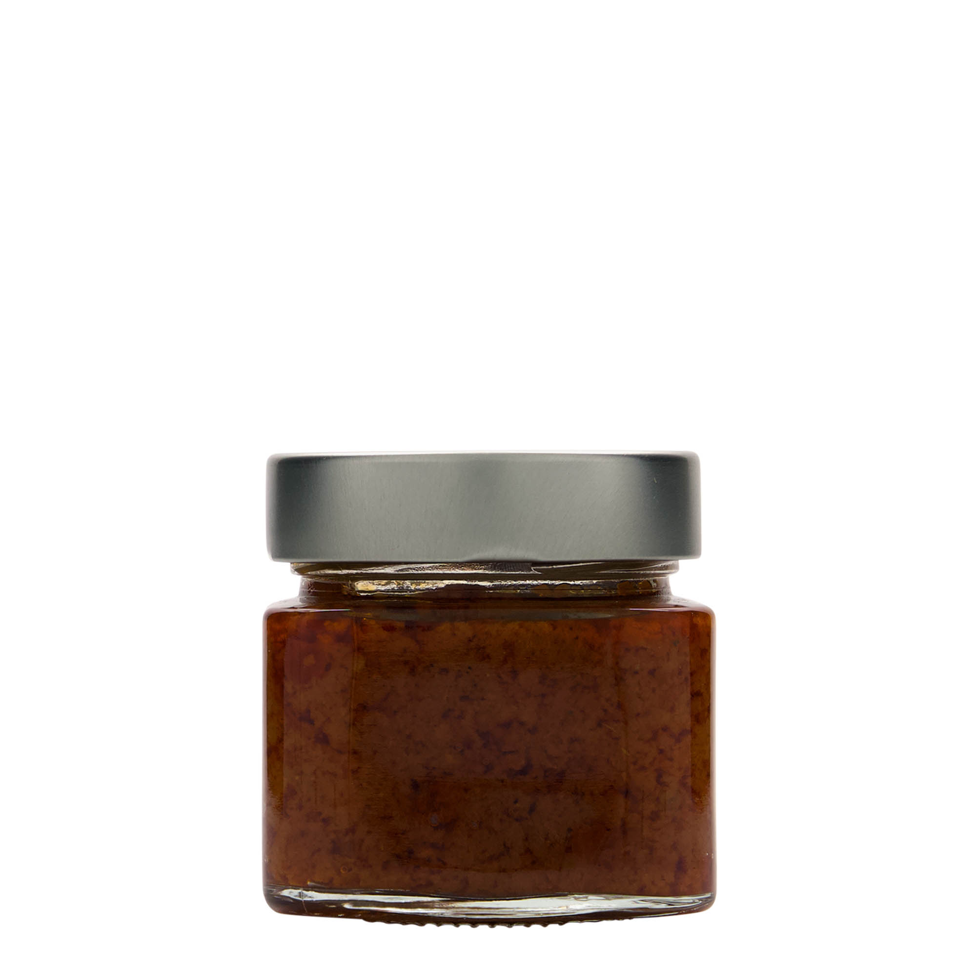 212 ml firkantet glas »Kimba«, åbning: ekstra dyb Twist-off (EDTO 70)