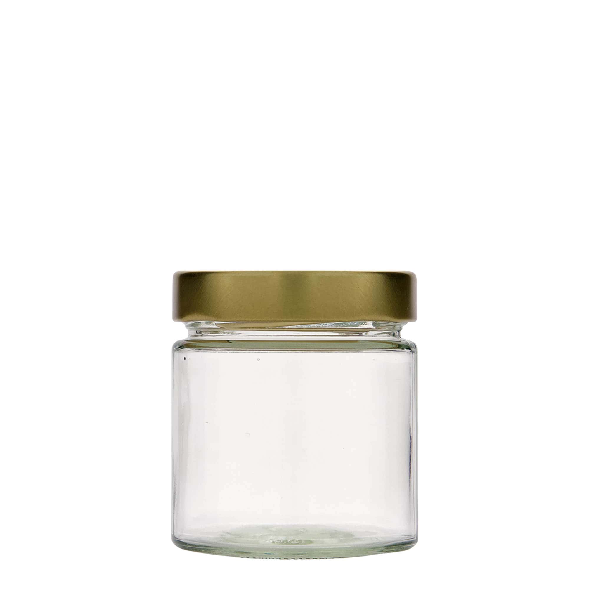 220 ml rundt glas 'Aurora', åbning: Deep-Twist-Off (DTO 66)
