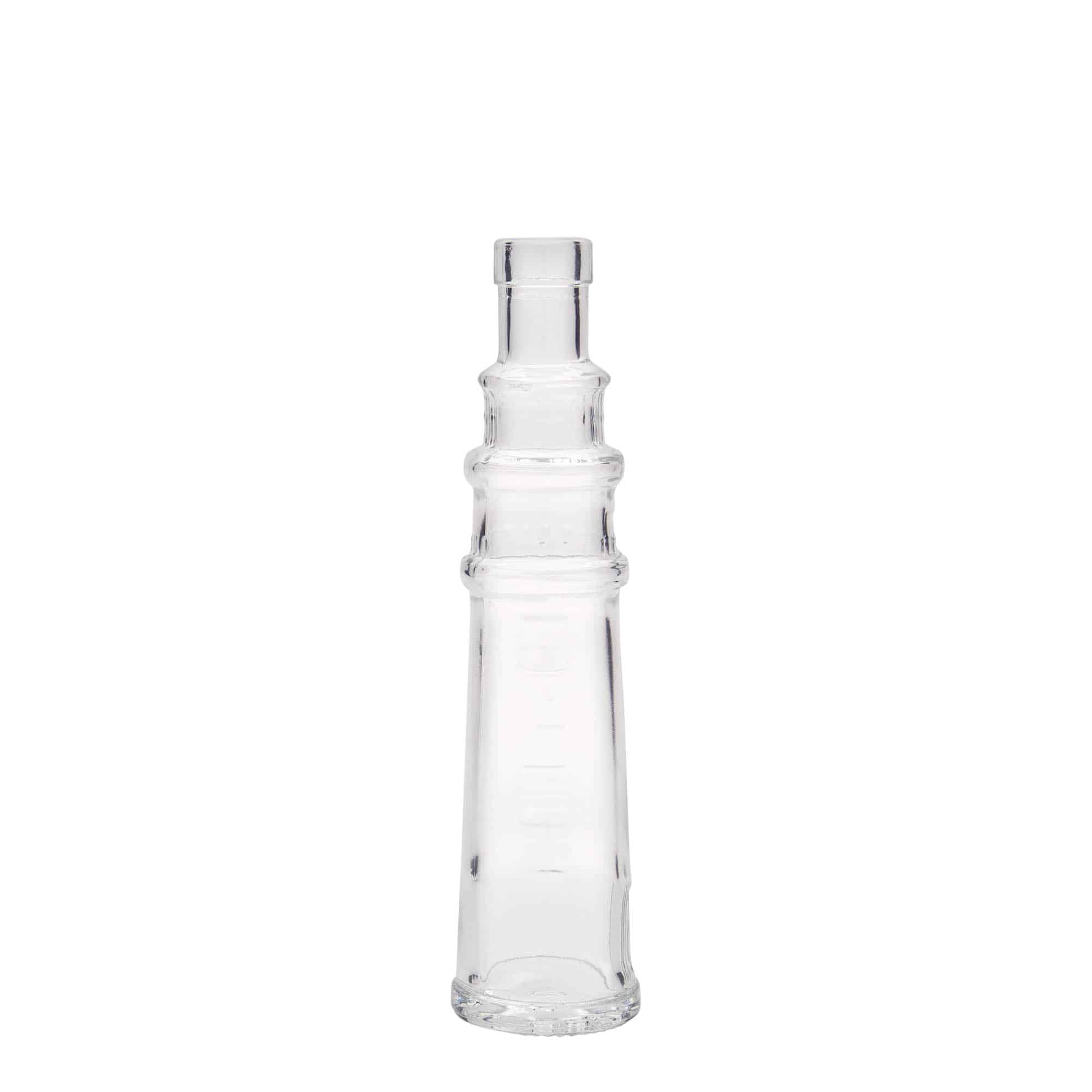 100 ml glasflaske 'Fyrtårn', åbning: Kork