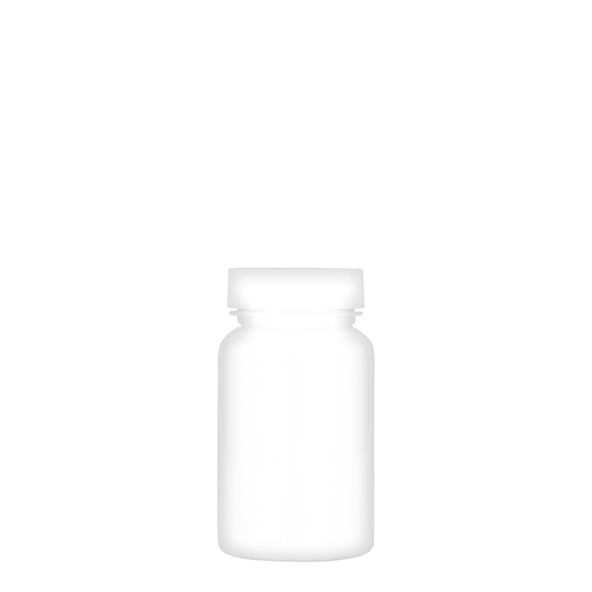 75 ml PET-packer, plast, hvid, åbning: GPI 38/400