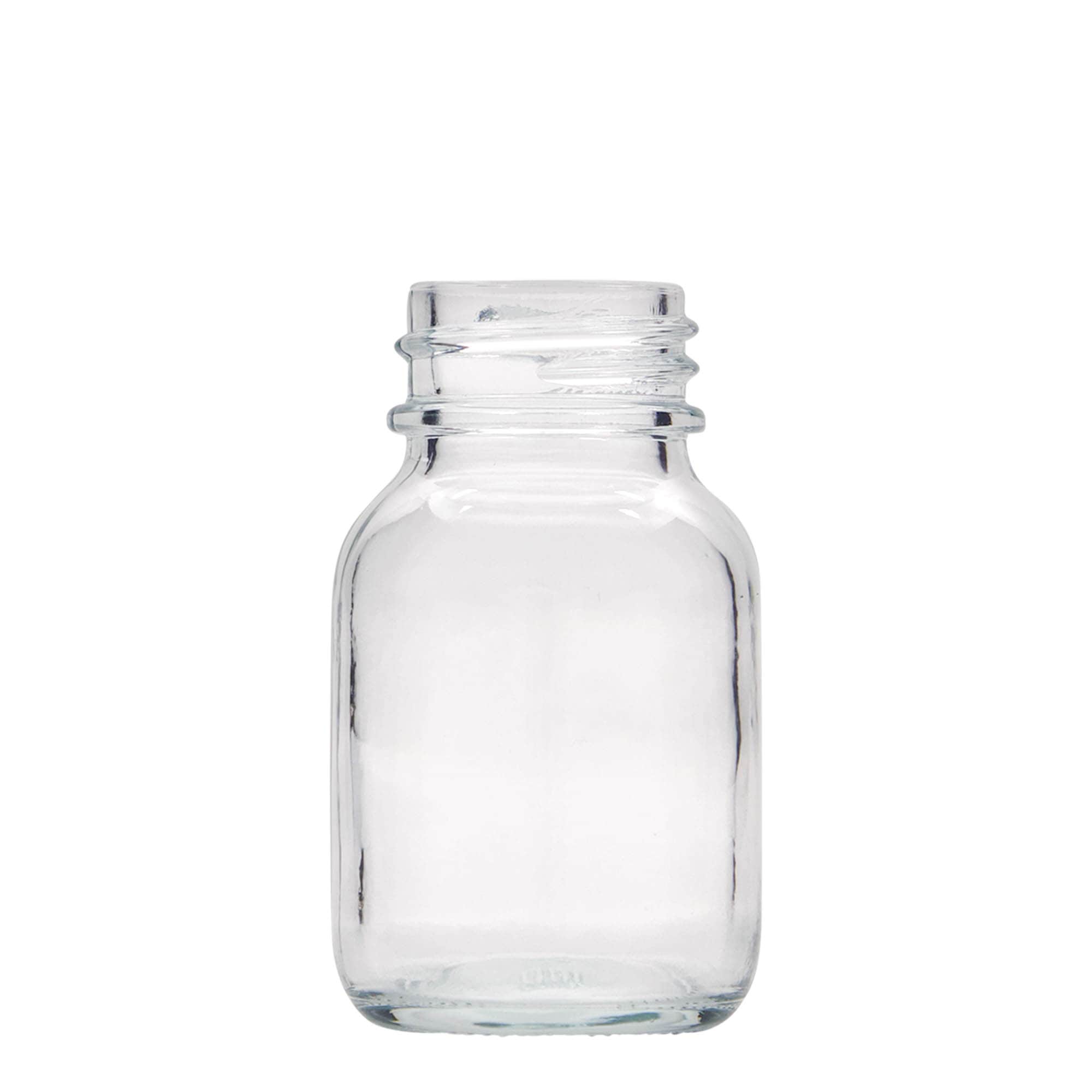50 ml bredhalsglas, åbning: DIN 32