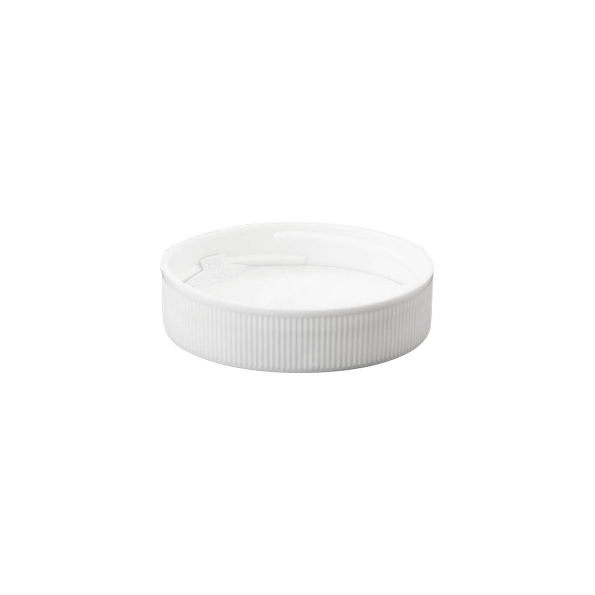 Skruelåg, PP-plast, hvid, til åbning: 45/400 Skruelåg, PP-plast, hvid, til åbning: 45/400