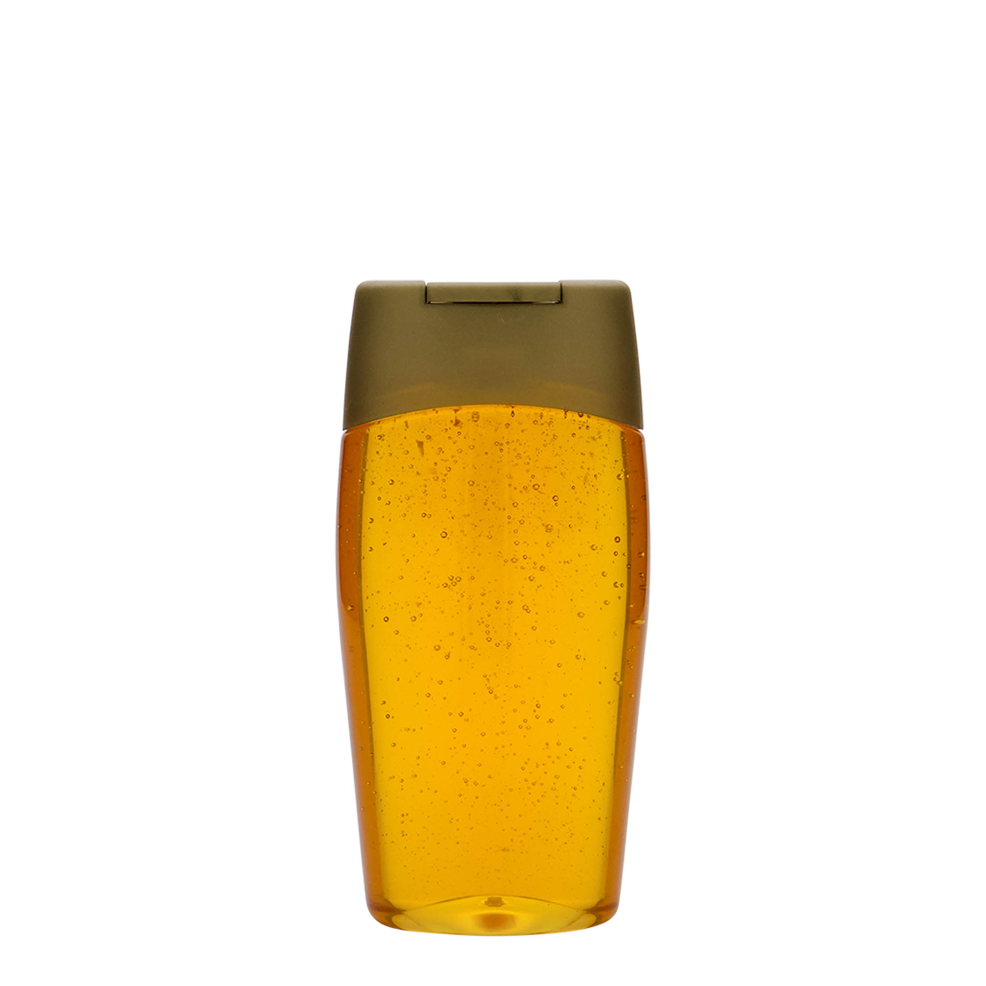 200 ml PET-flaske 'Squeeze', oval, plastik