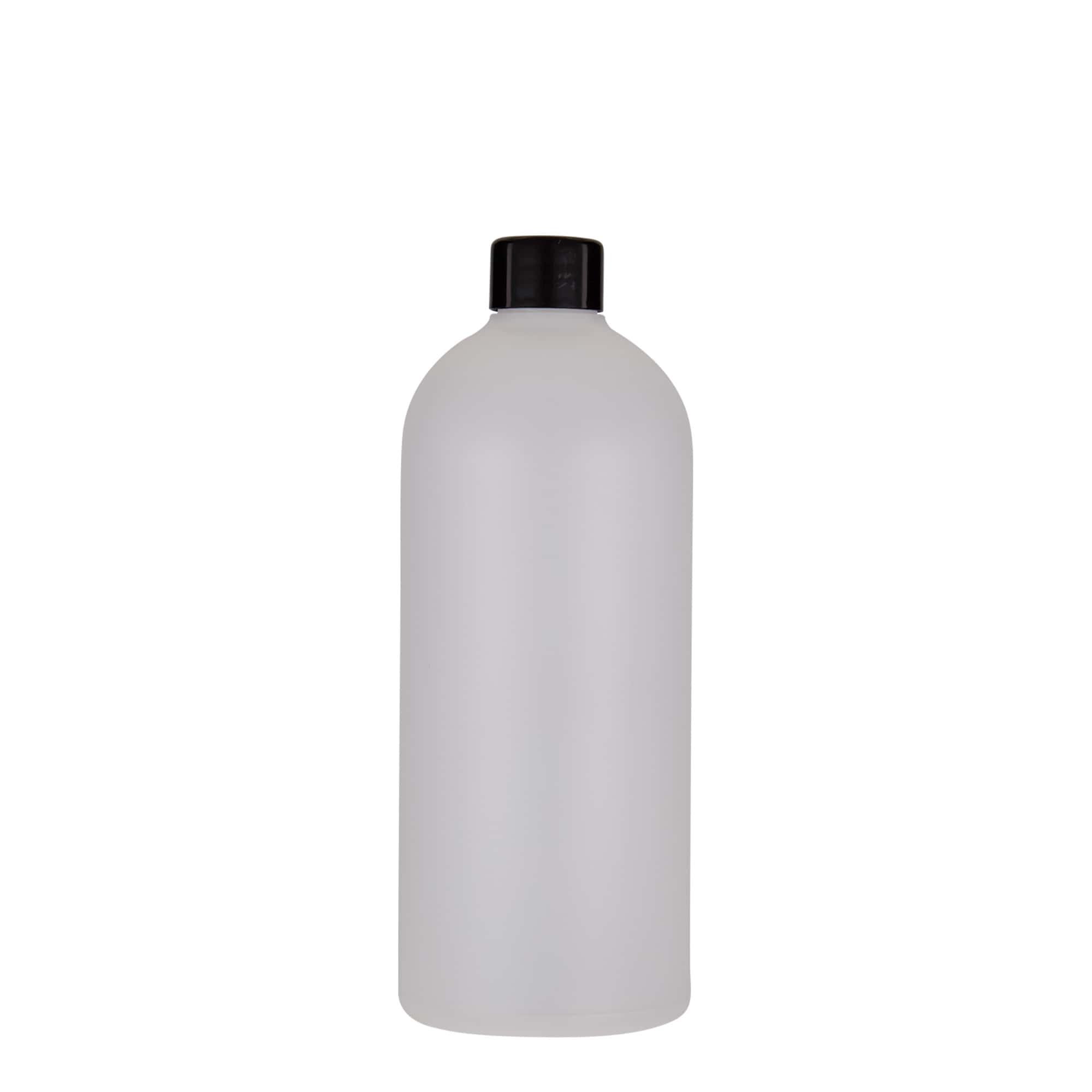 500 ml plastflaske »Tuffy«, HDPE, natur, åbning: 24/410