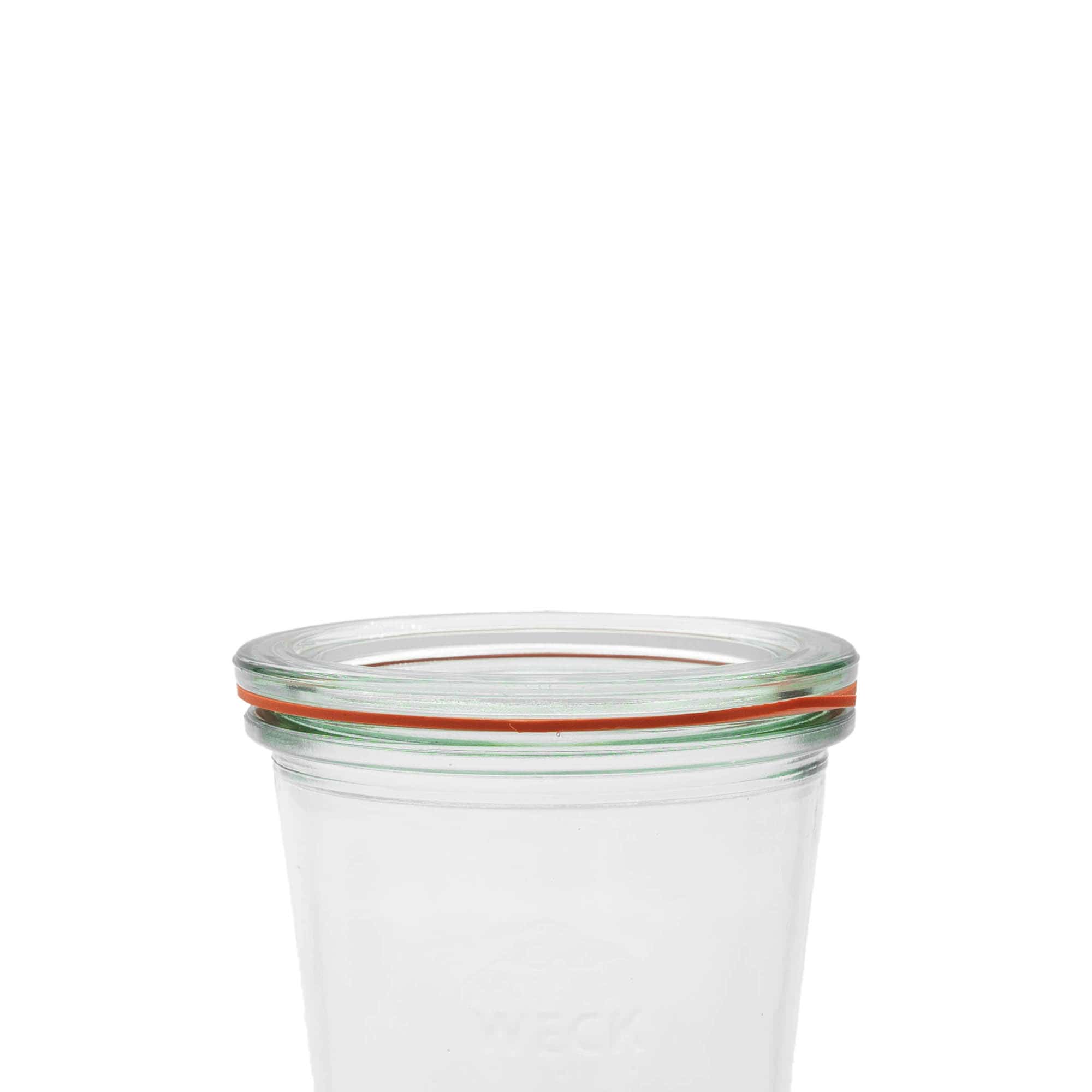 WECK-konserveskrans RR80, rød, åbning: Rundkant WECK-konserveskrans RR80, rød, åbning: Rundkant