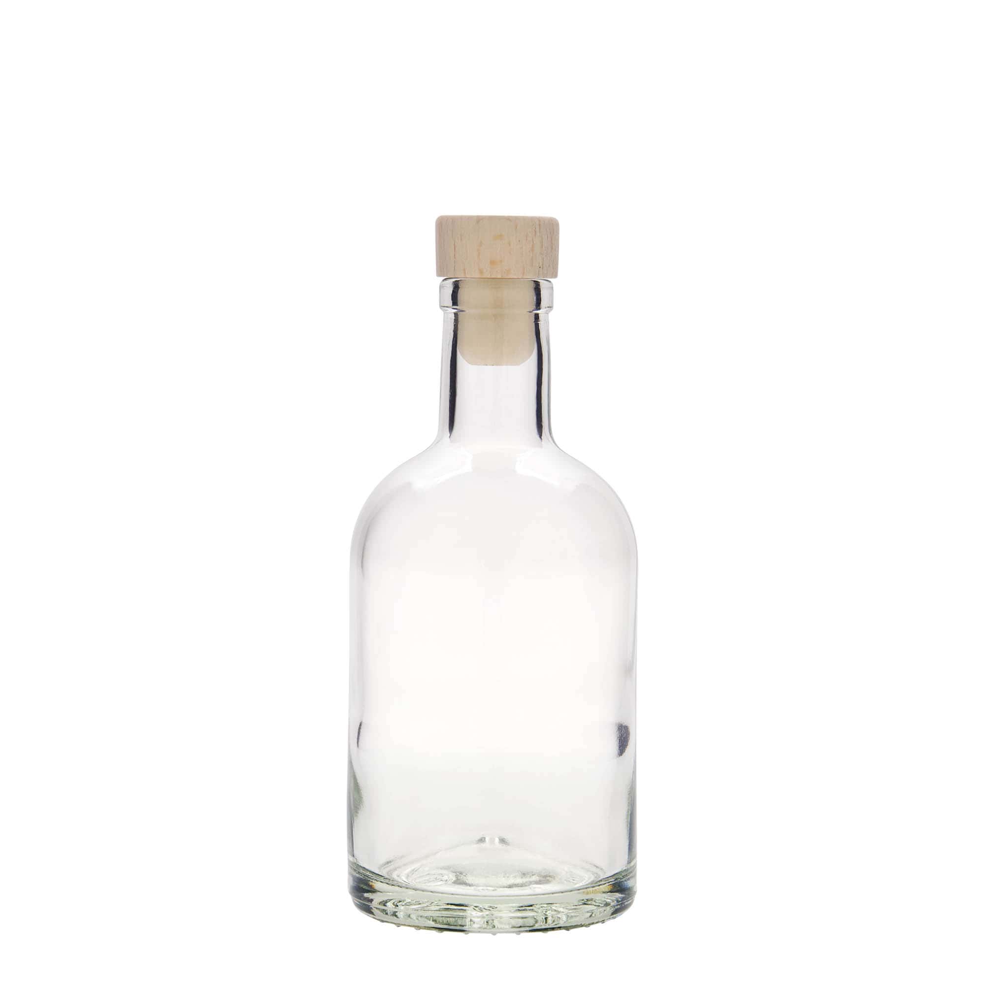 250 ml glasflaske 'First Class', åbning: kork