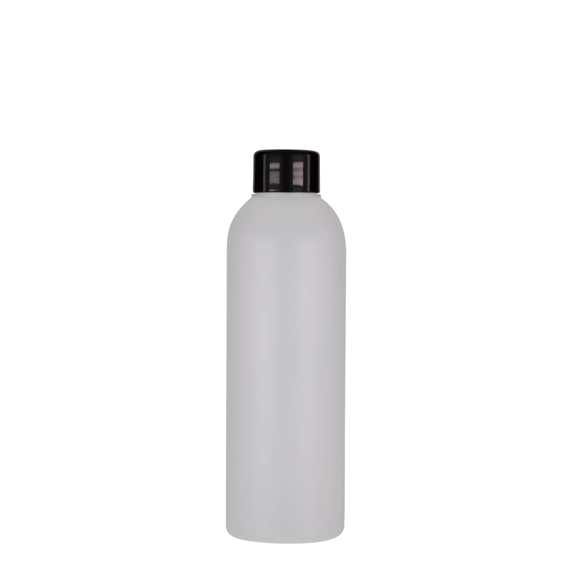 200 ml plastikflaske 'Tuffy', HDPE, natur, åbning: 24/410 200 ml plastikflaske 'Tuffy', HDPE, natur, åbning: 24/410