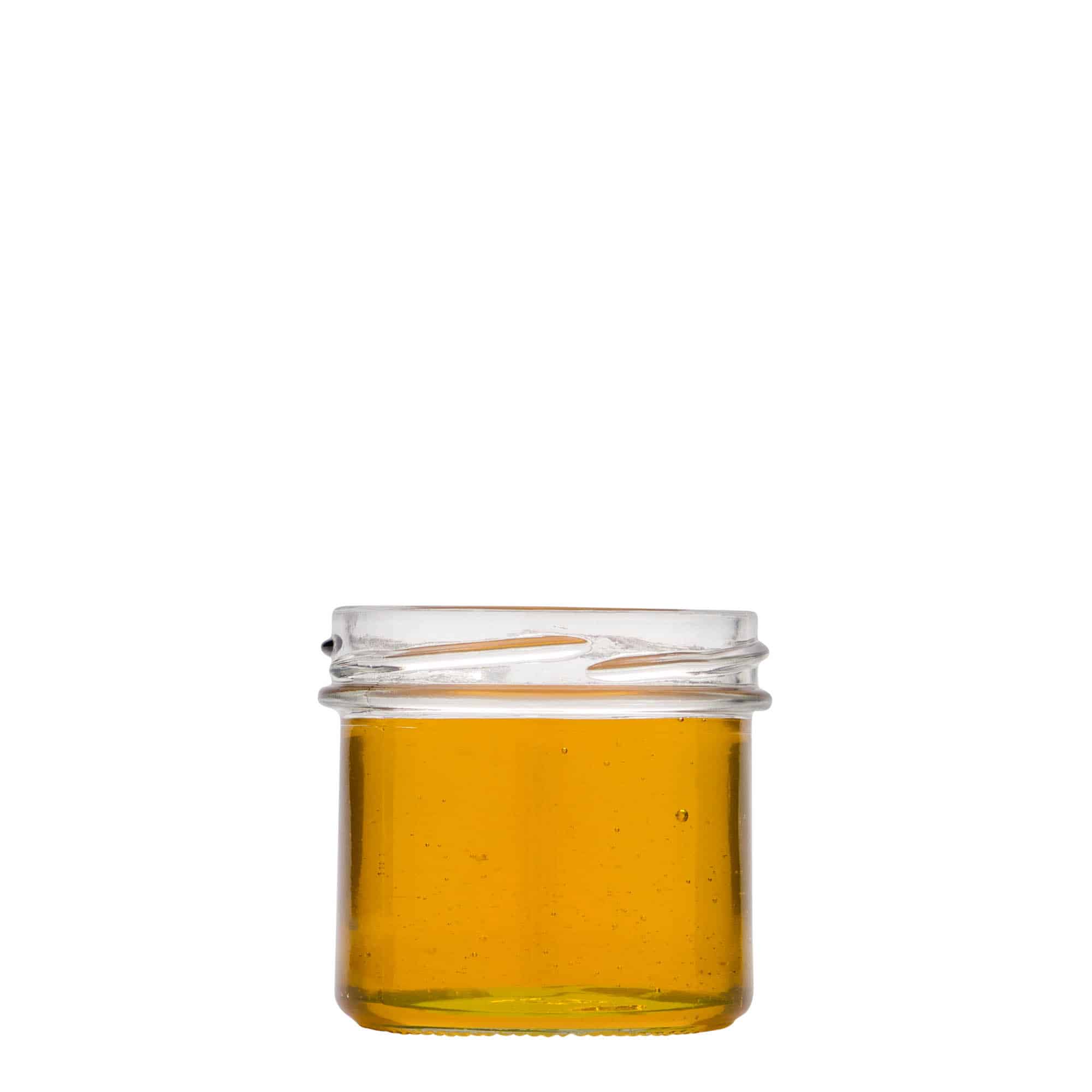 125 ml cylindrisk sylteglas, åbning: Twist-off (TO 66)