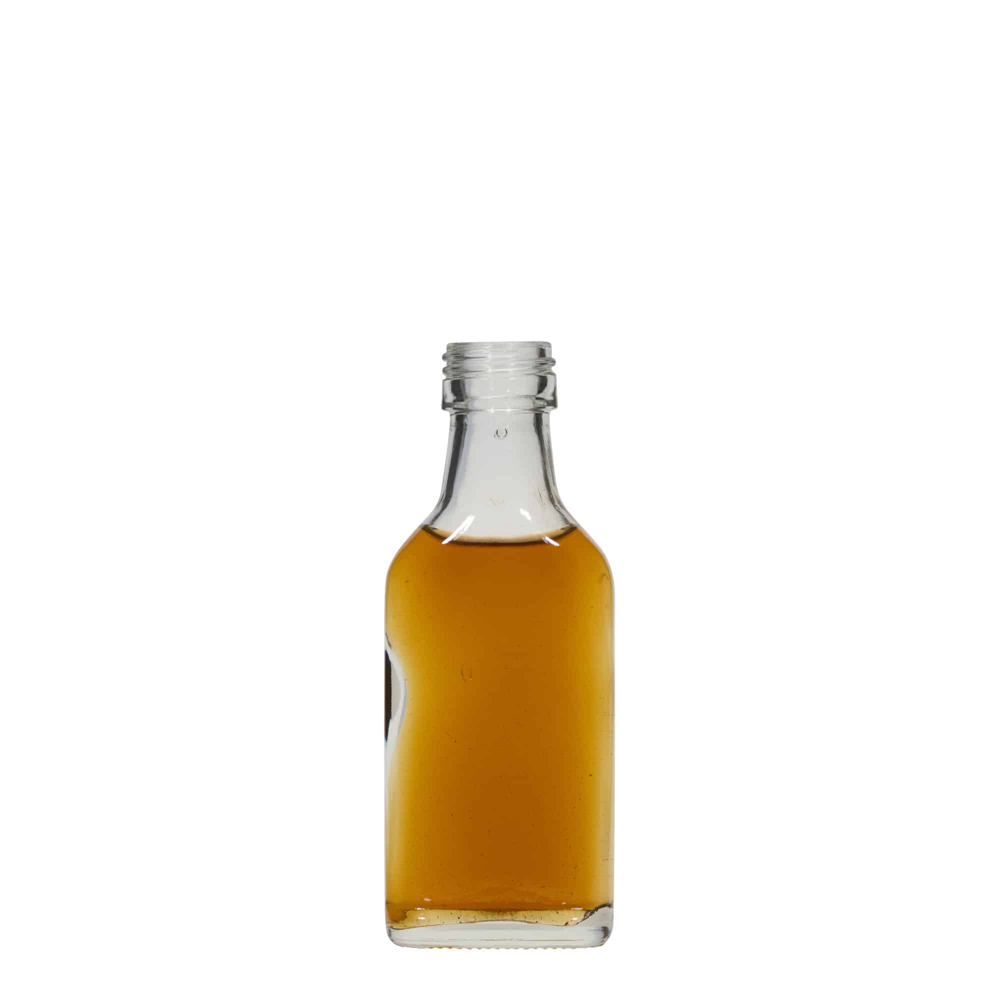 40 ml lommelærke, firkantet, åbning: PP 22