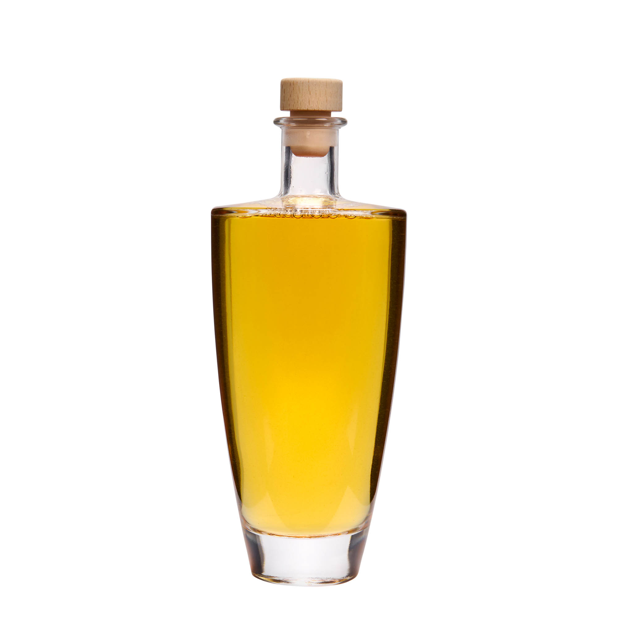 500 ml glasflaske 'Vanessa', oval, åbning: kork 500 ml glasflaske 'Vanessa', oval, åbning: kork