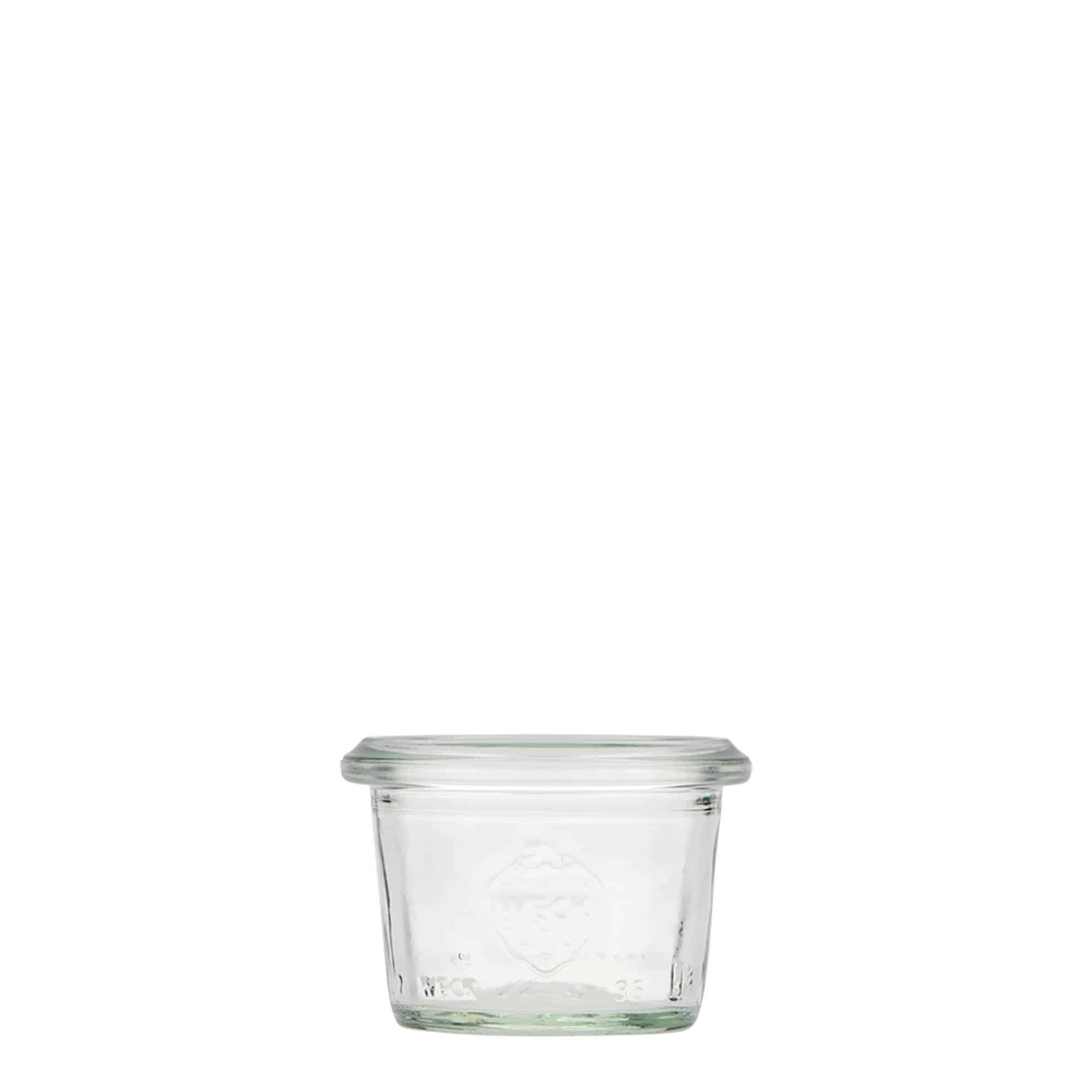 12x 35 ml WECK-sturzglas med glaslåg RR 40