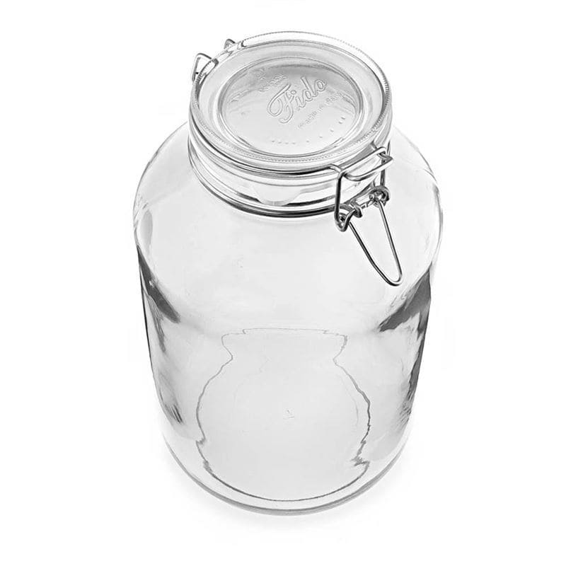 4.000 ml patentglas 'Fido', åbning: Patentlåg