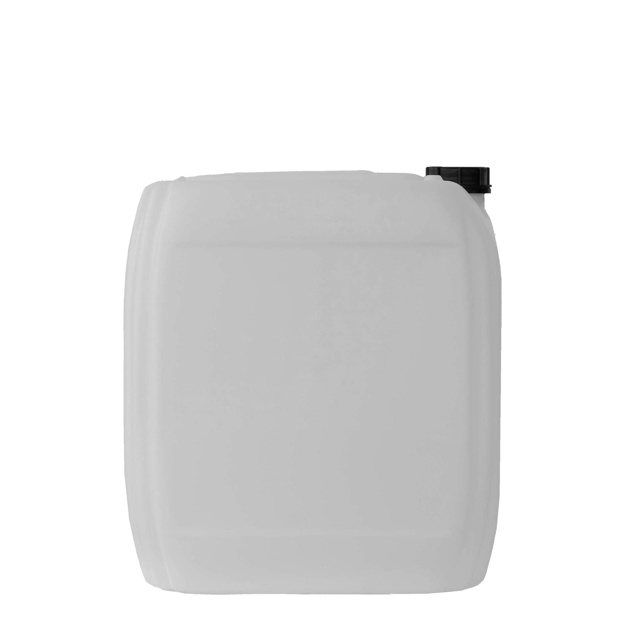 30 l dunk, rektangulær, HDPE-plast, natur, åbning: ND 60 30 l dunk, rektangulær, HDPE-plast, natur, åbning: ND 60