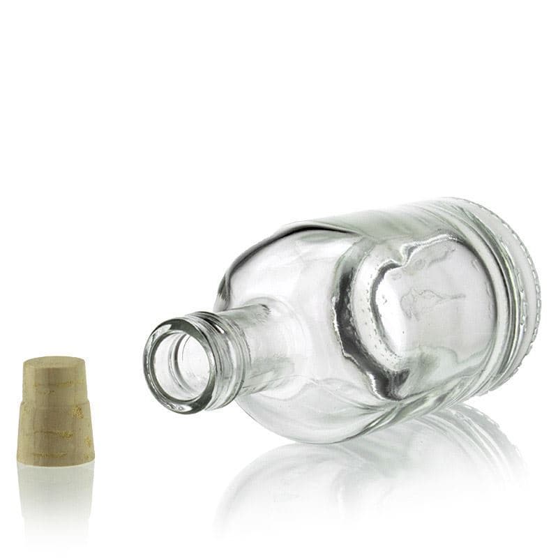 100 ml glasflaske 'Linea Uno', åbning: Kork