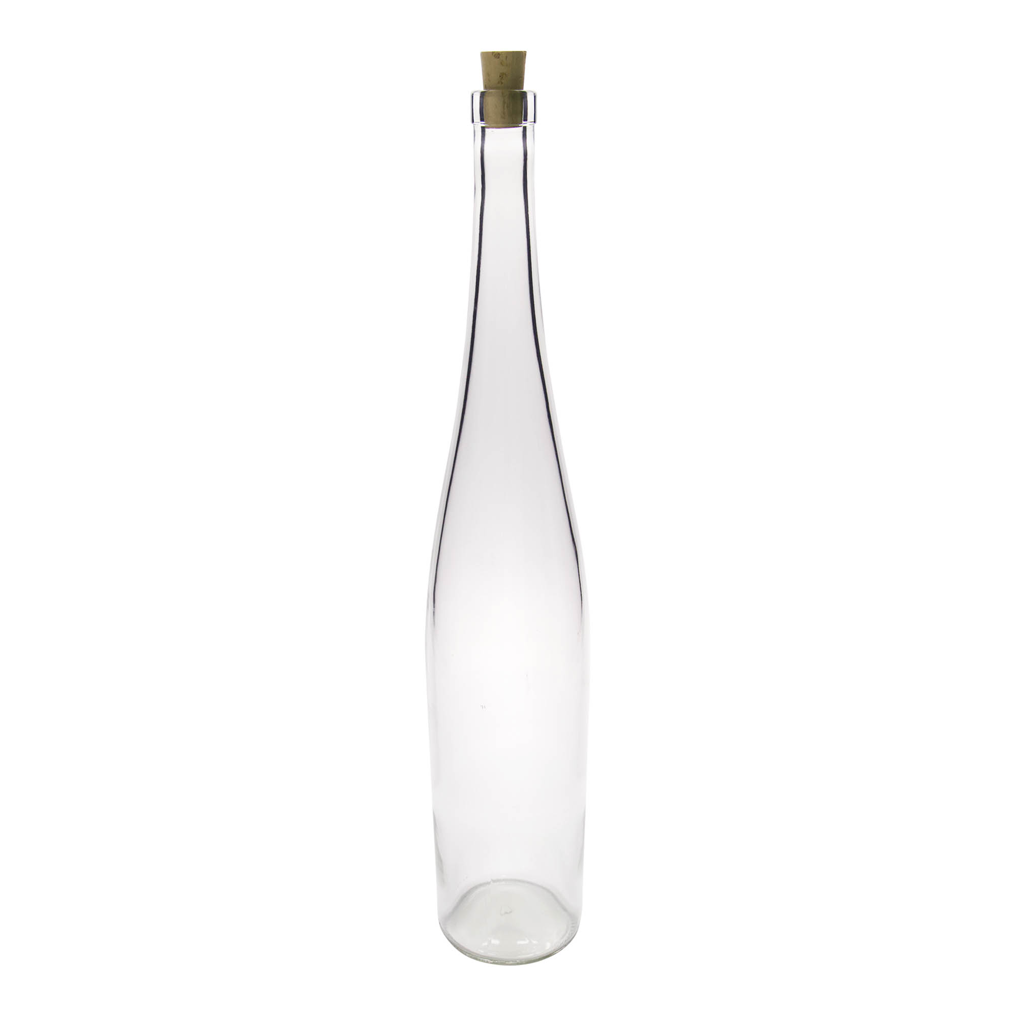 1.500 ml glasflaske 'Weinschlegel', åbning: korkprop