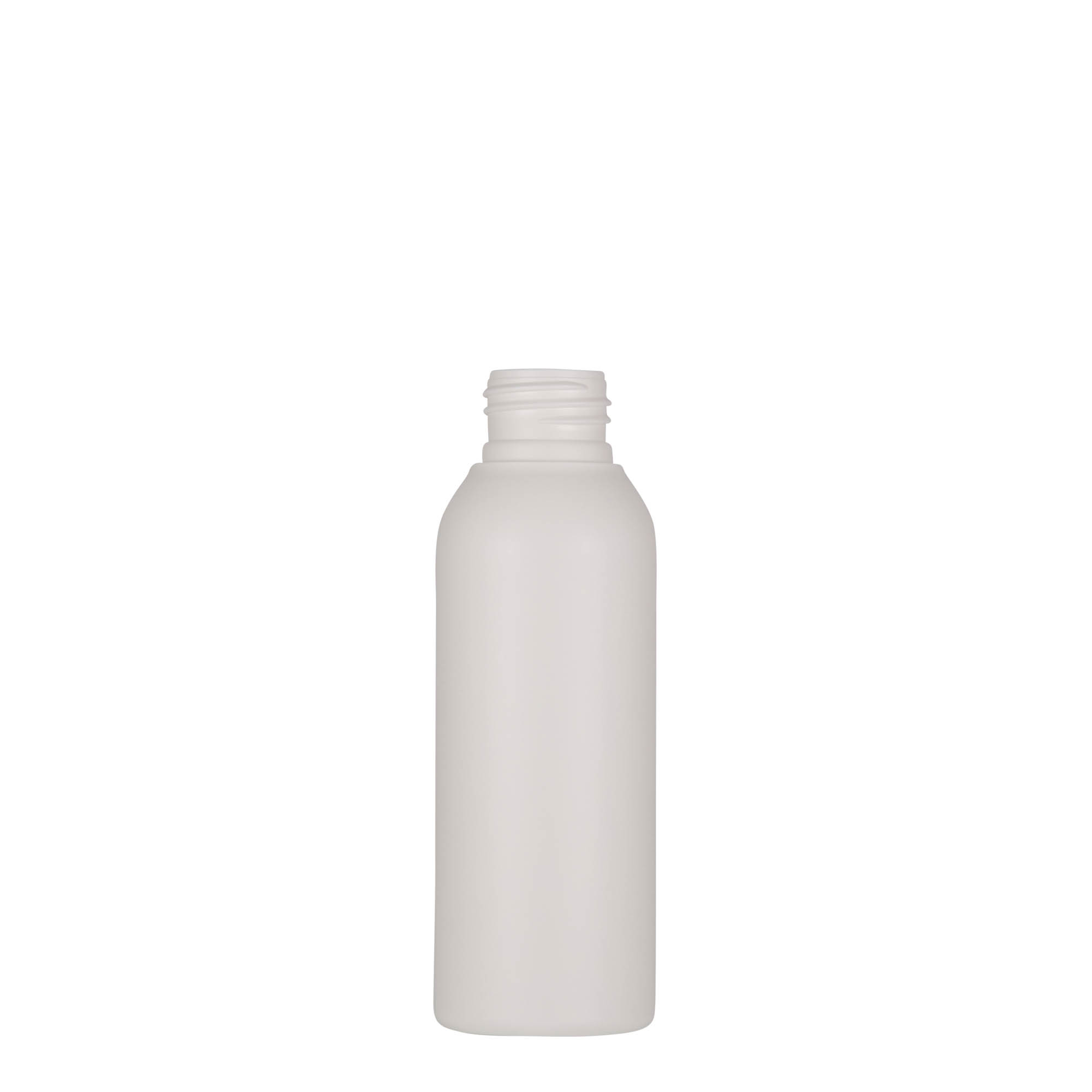 100 ml plastflaske 'Tuffy', HDPE, hvid, åbning: 24/410
