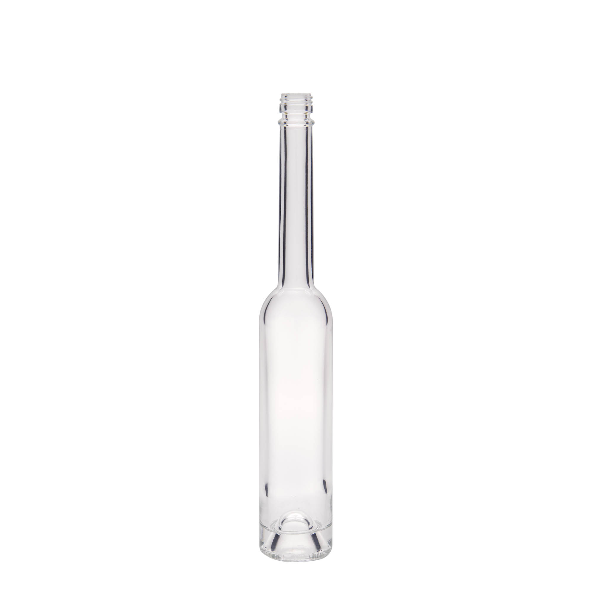 100 ml glasflaske 'Platina', åbning: PP 18 100 ml glasflaske 'Platina', åbning: PP 18