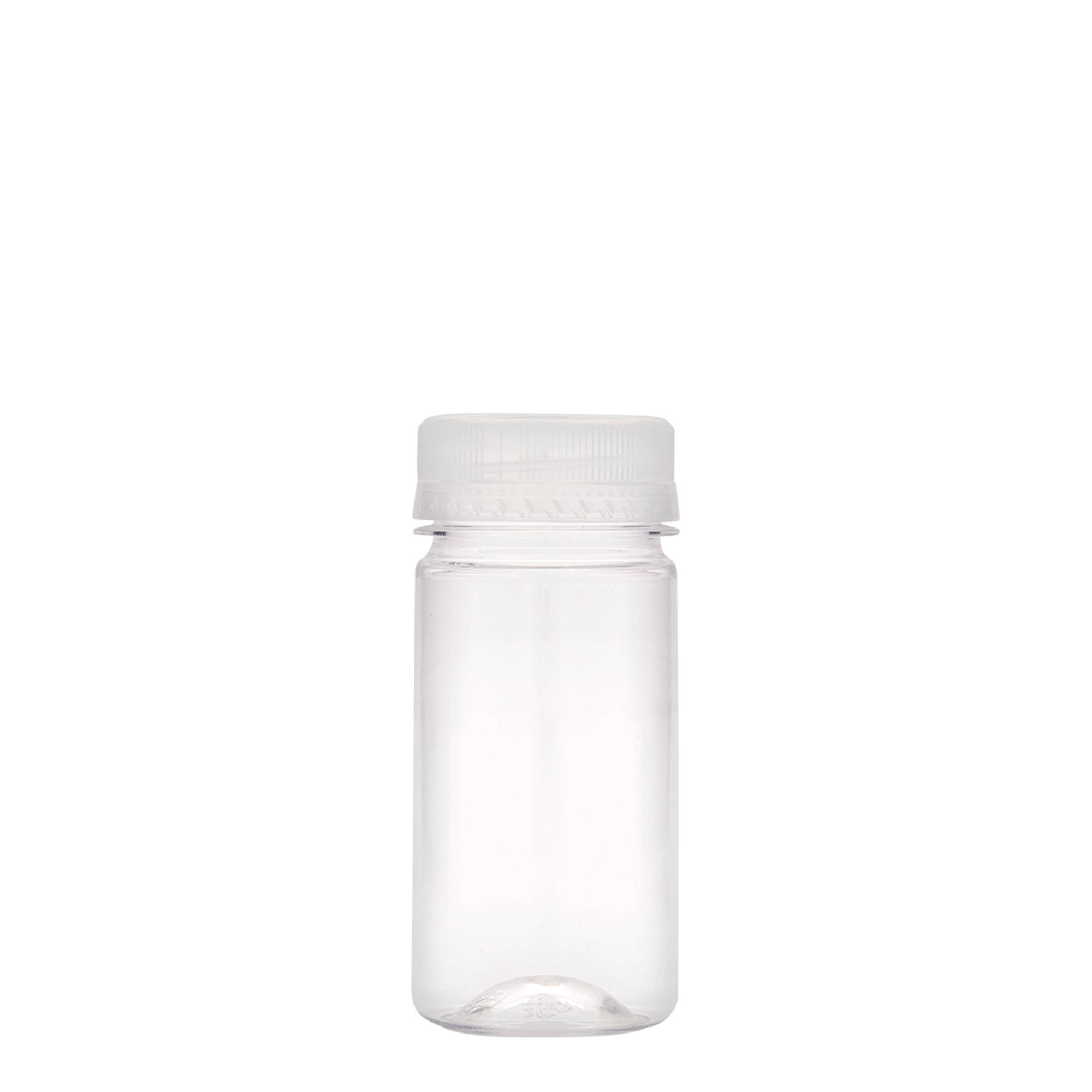 100 ml PET-flaske 'Everytime', plast, åbning: 38 mm 100 ml PET-flaske 'Everytime', plast, åbning: 38 mm