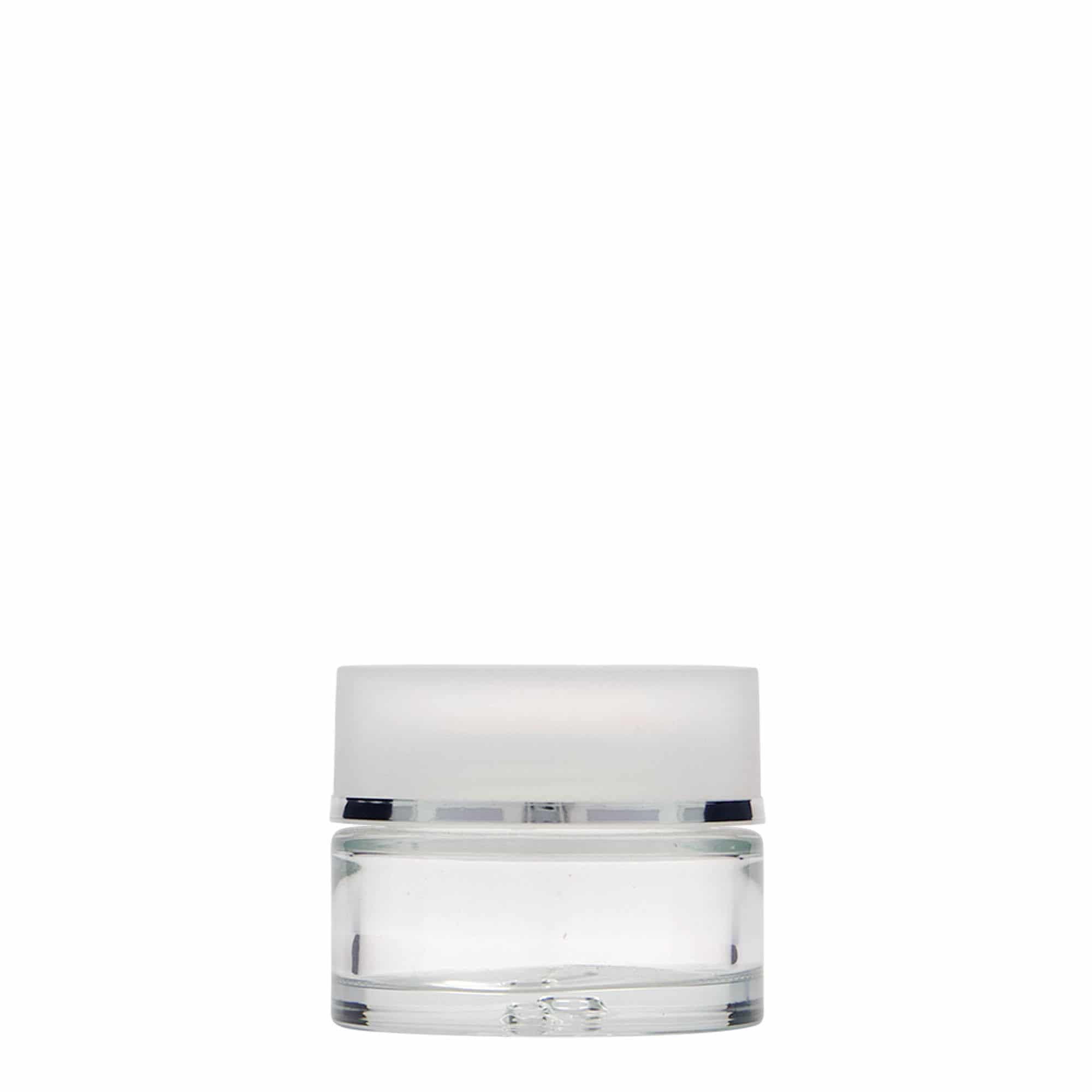 30 ml krukke 'Clear Edition', glas, åbning: skruelåg