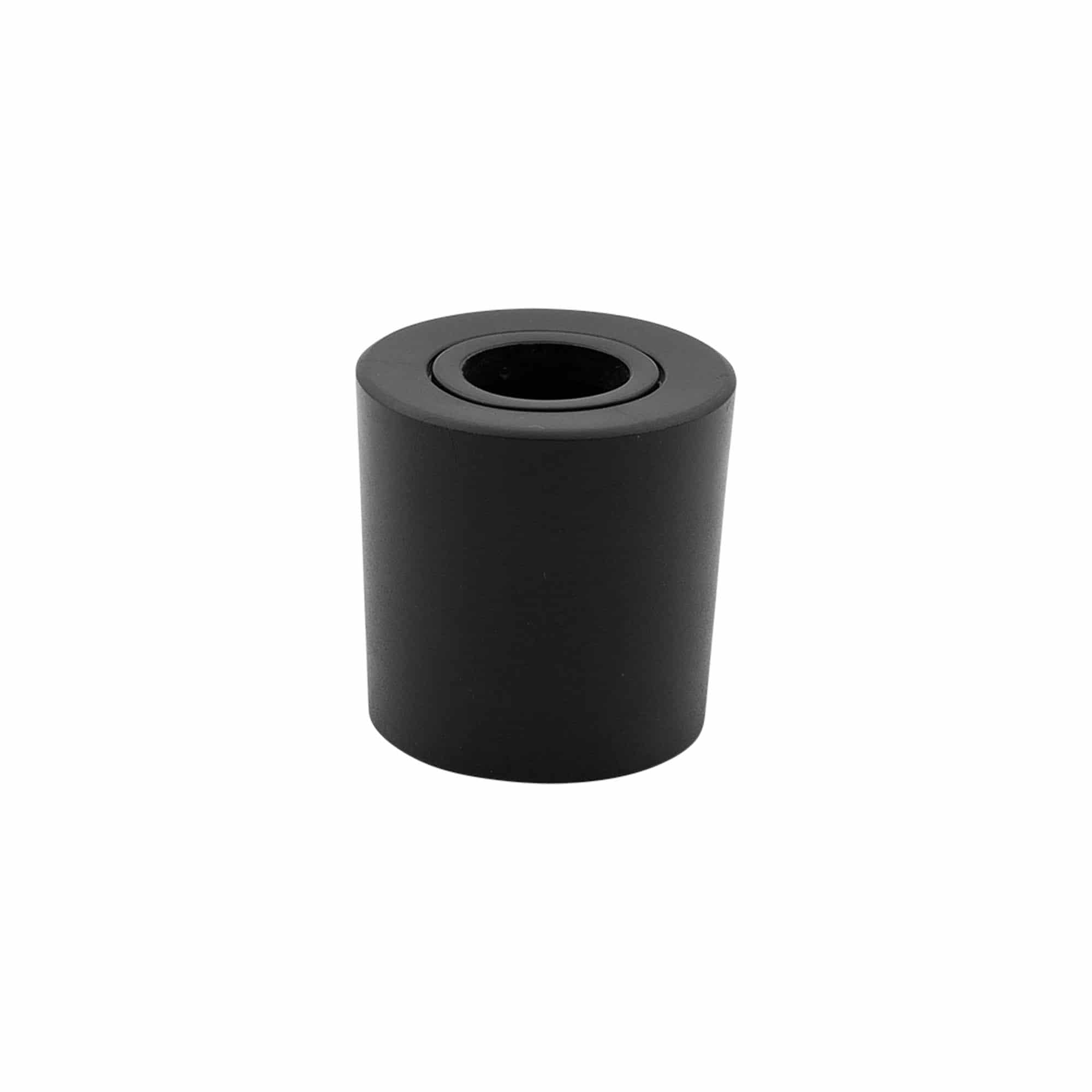 Låg til rumduftssæt, plastik, sort