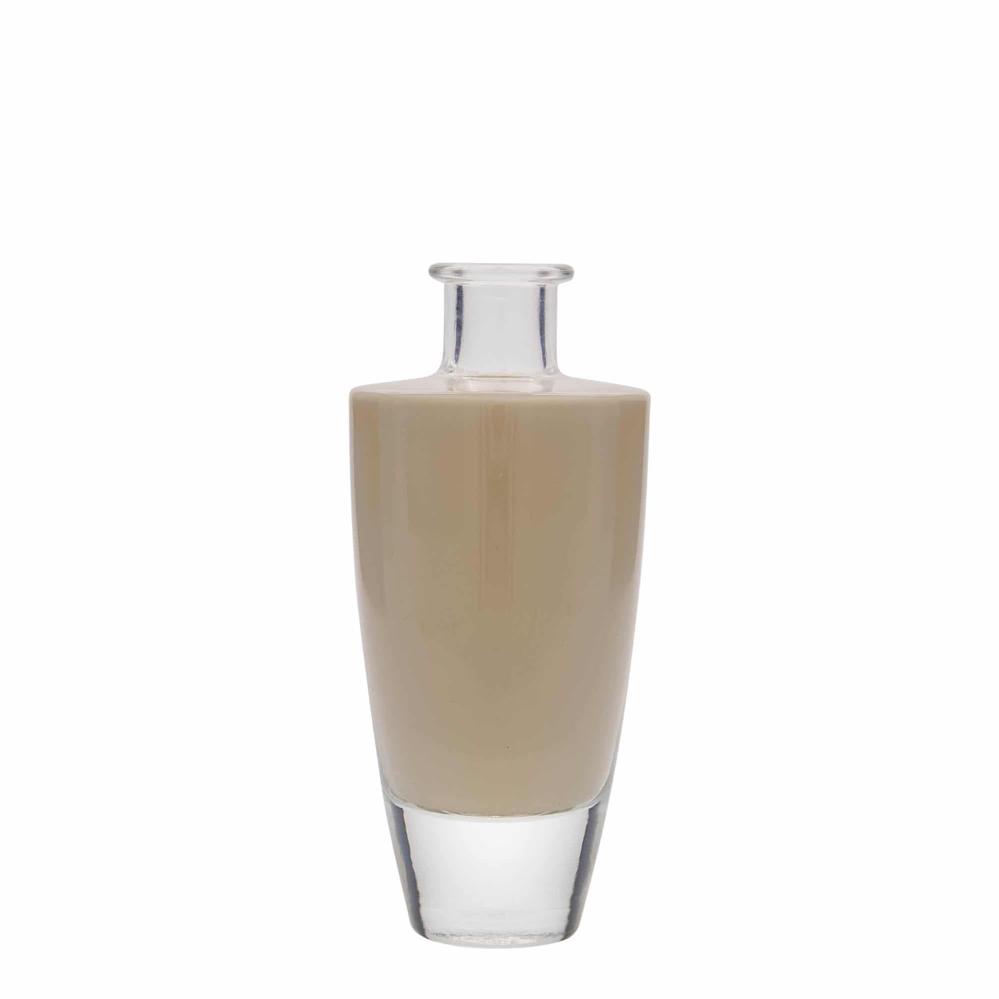 200 ml glasflaske 'Vanessa', oval, åbning: Kork
